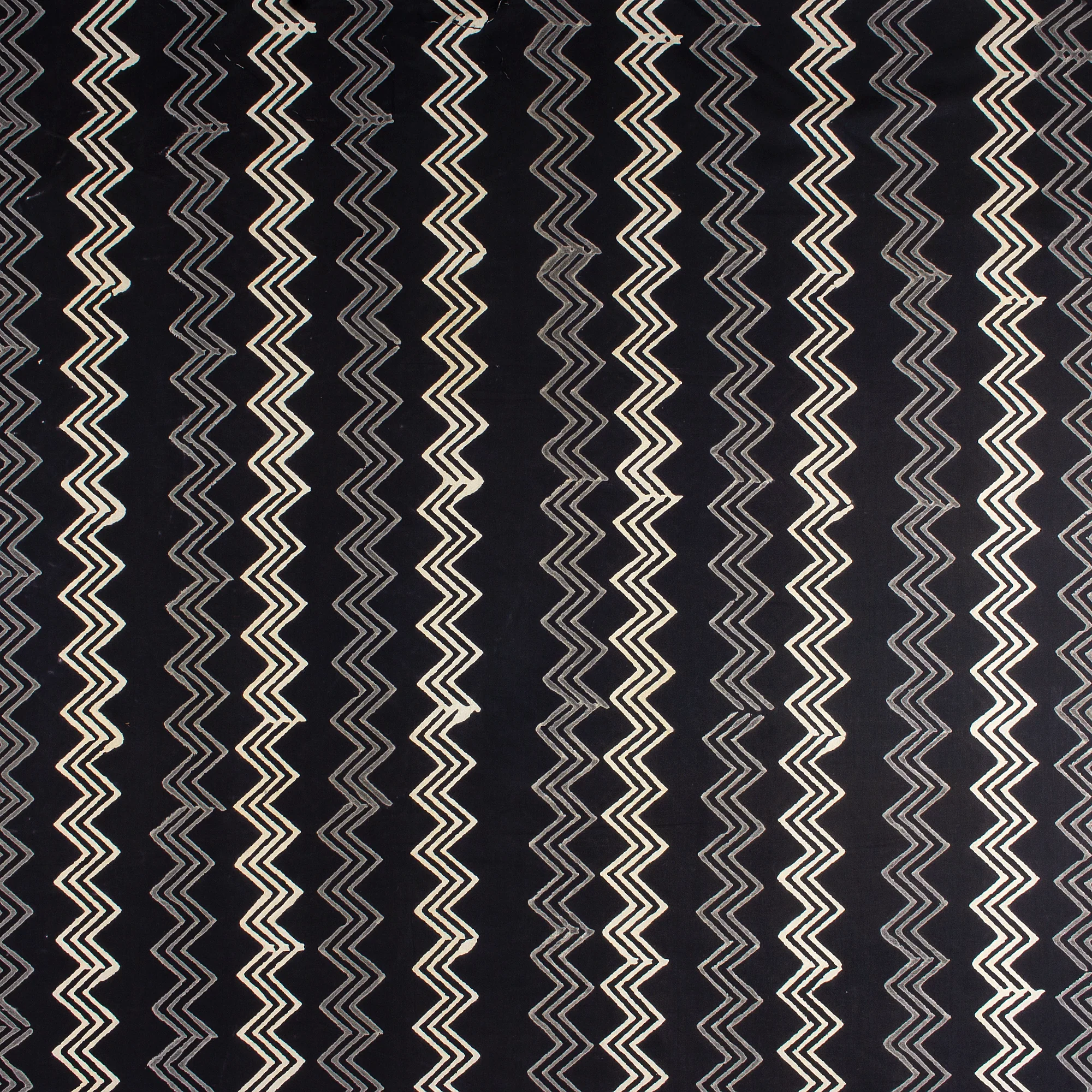 Hand Block Organic Cotton Fabric - Image 2
