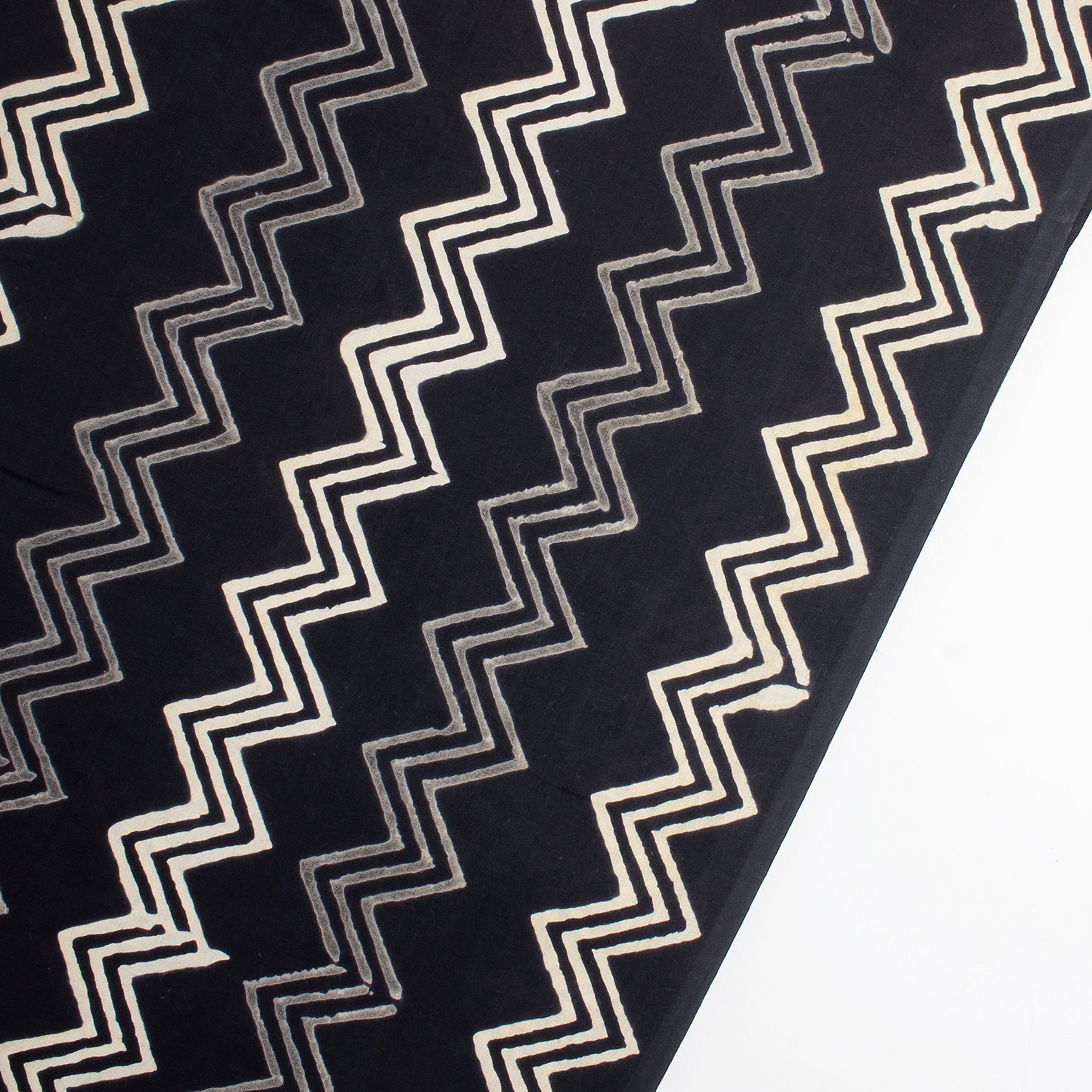 Hand Block Organic Cotton Fabric - Image 3