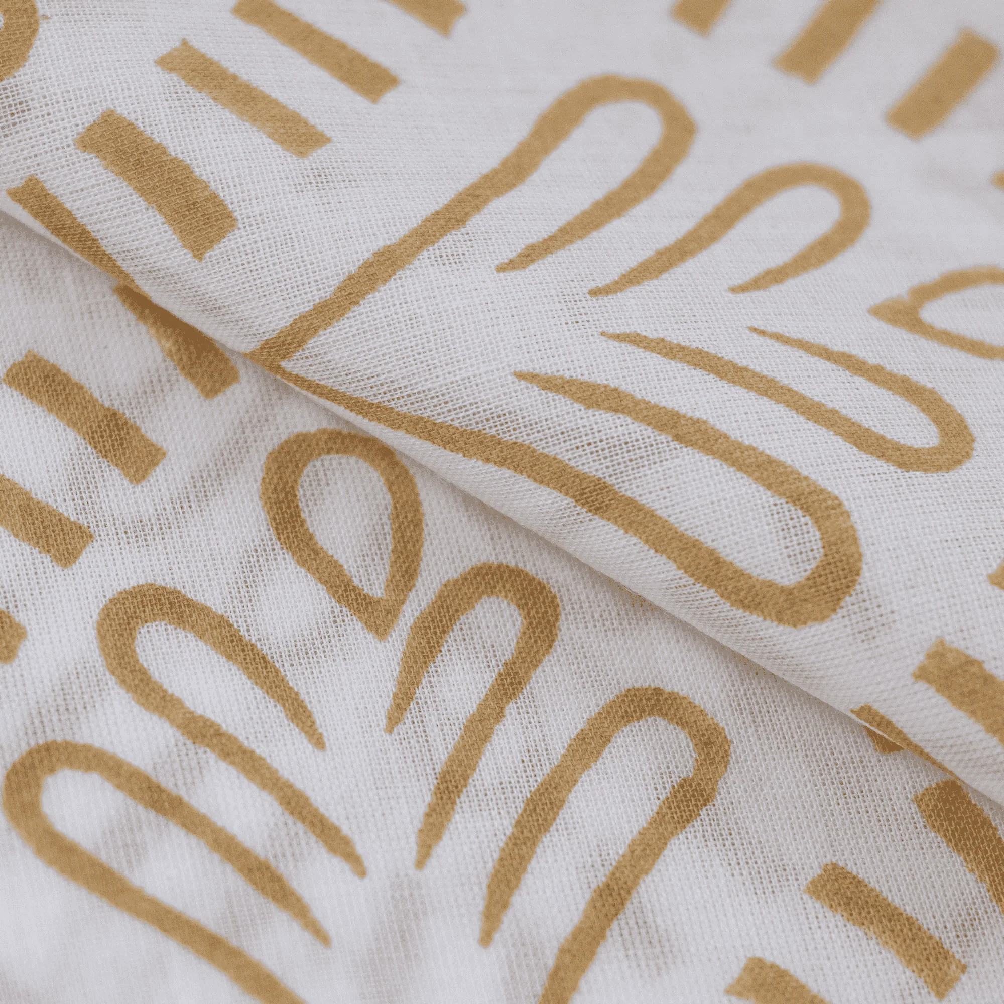 Indian Hand Block Pure Cotton Printed Textile Fabric - Image 3