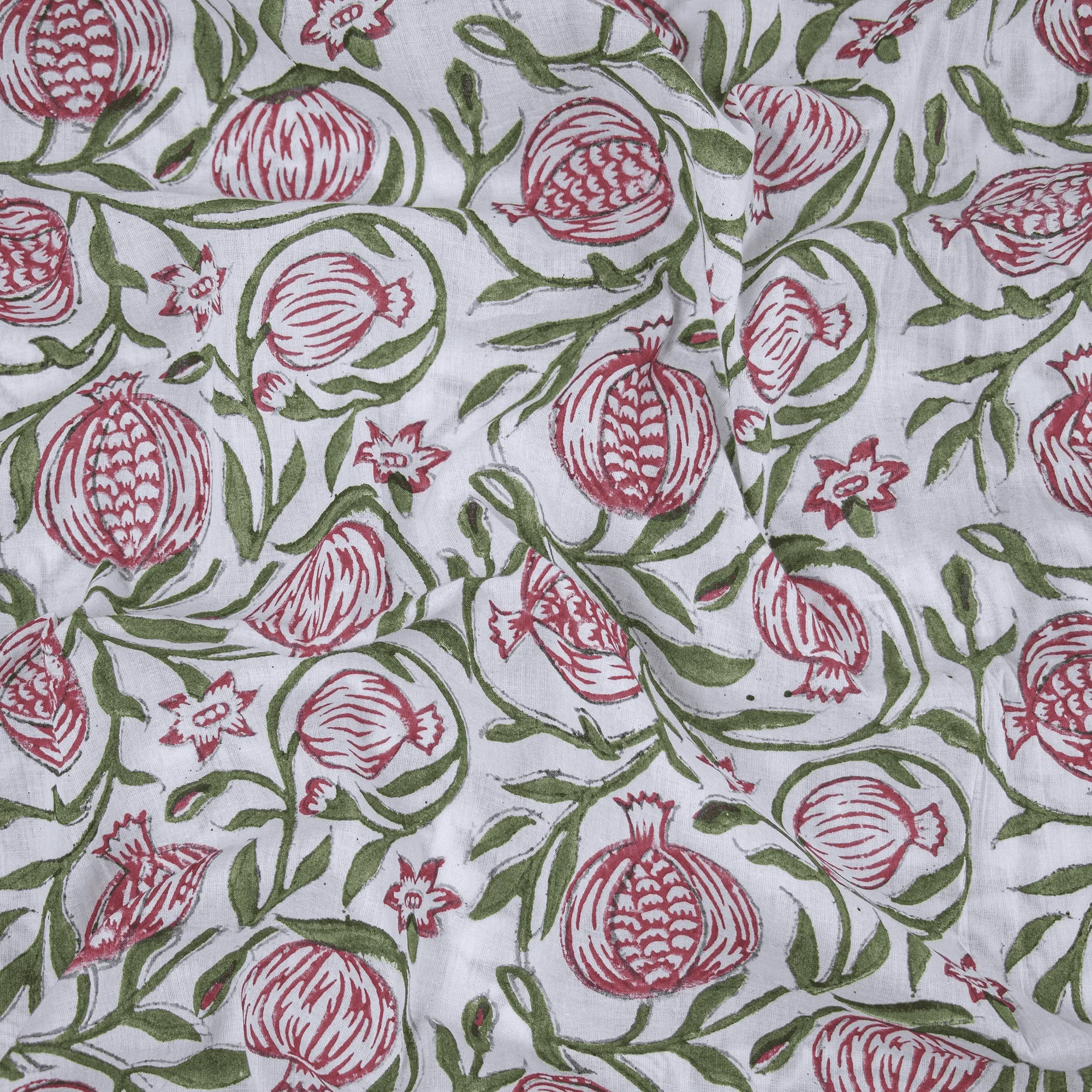 Hand Block Print Pure Cotton Fabric for Curtains - Image 4
