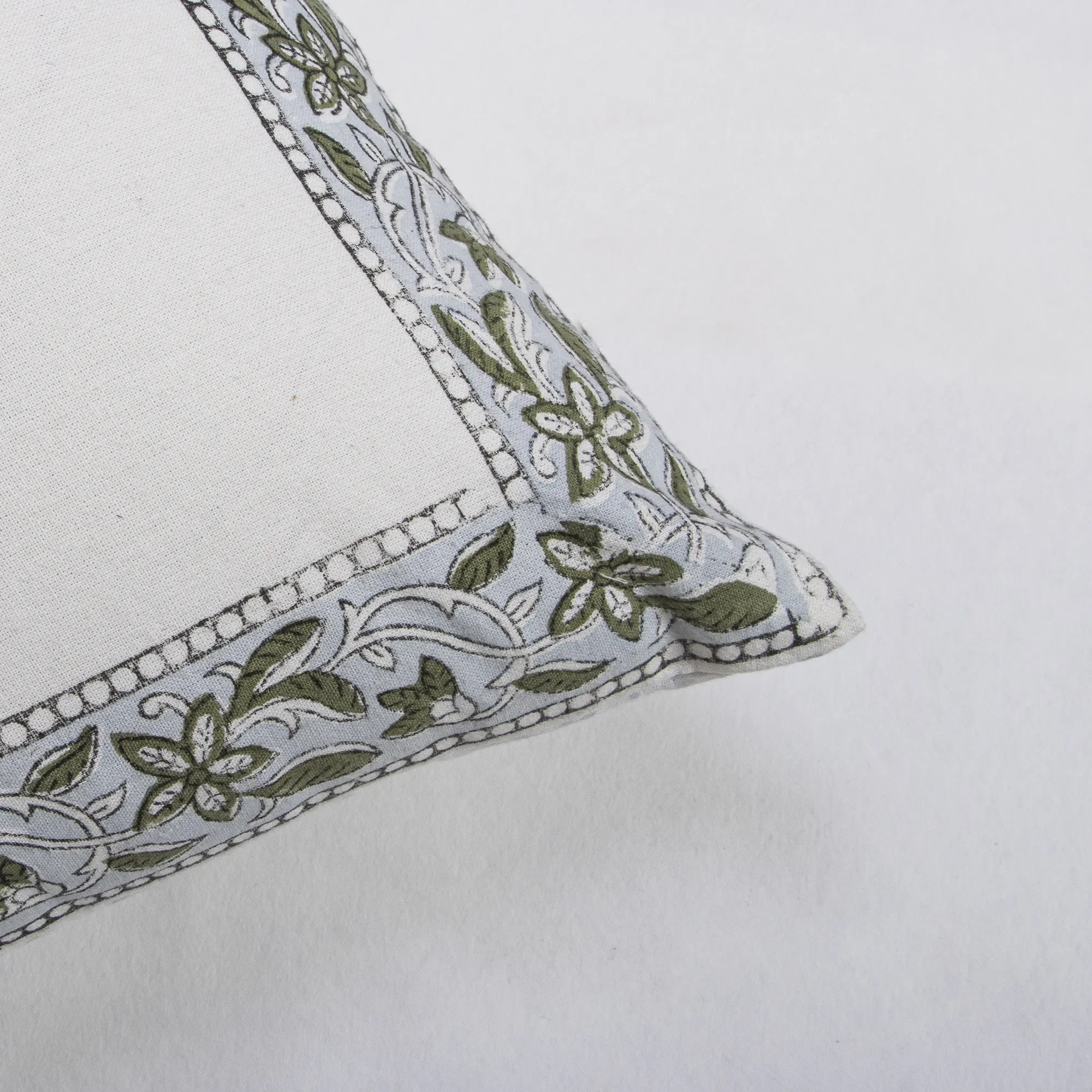 Hand Block Printed Cotton Cushion Cover - Image 5