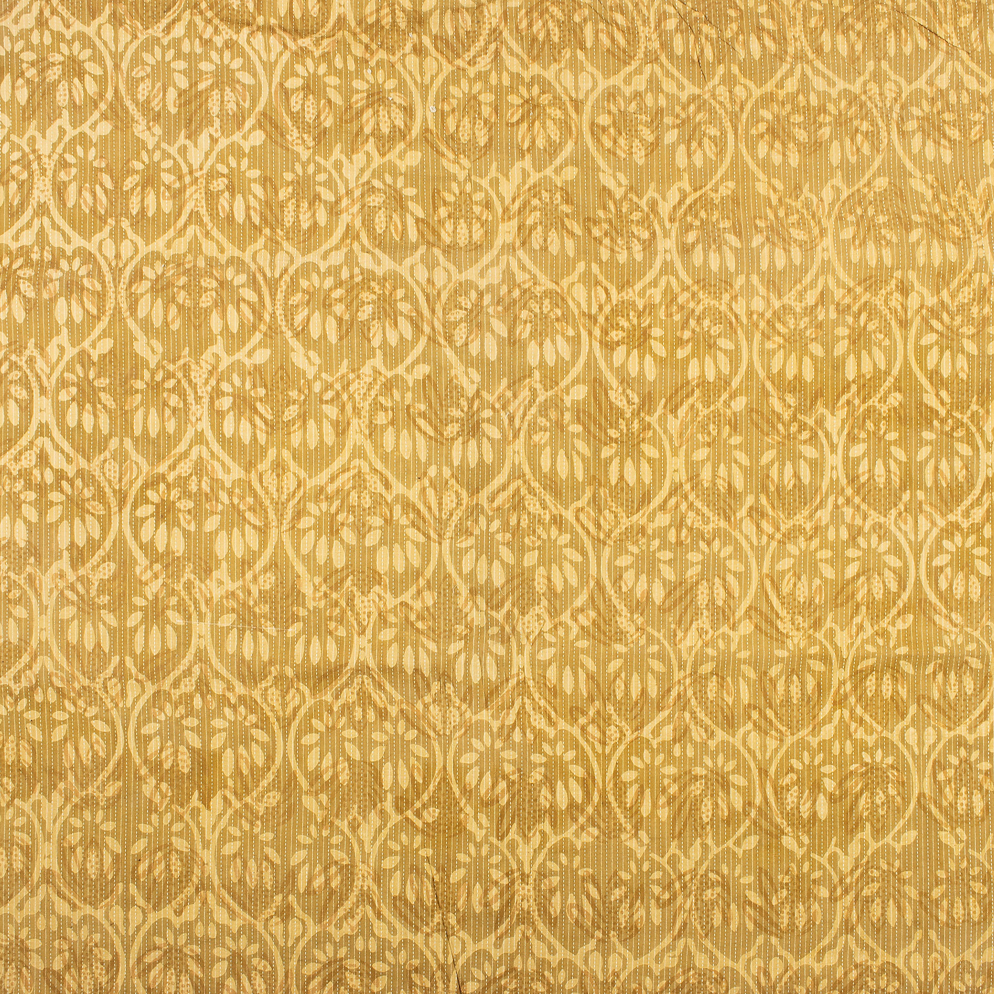 Hand Block Printed Dabu Kantha Fabric for Home Decor - Image 4