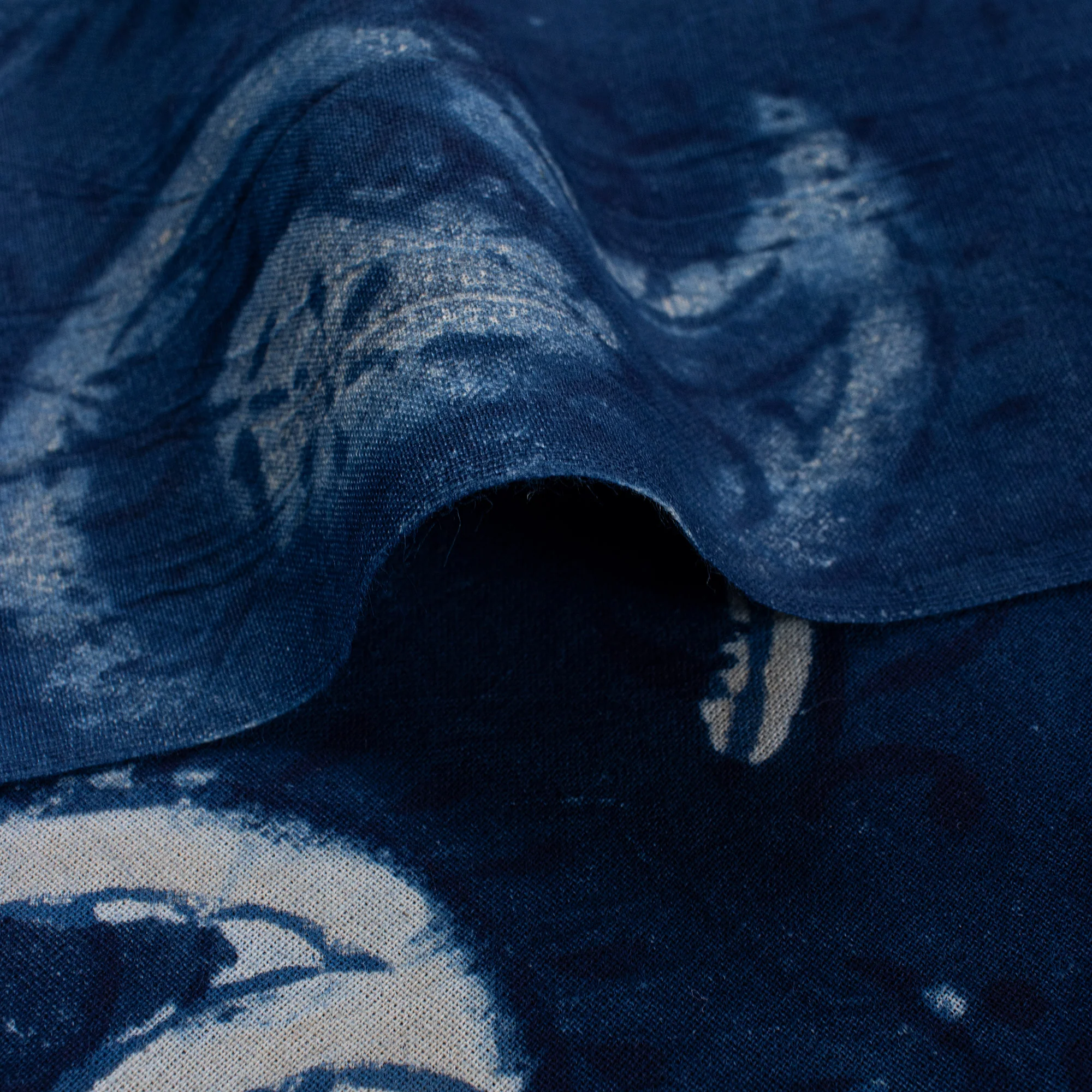 Hand Block Printed Paisley Cotton Fabric - Image 6