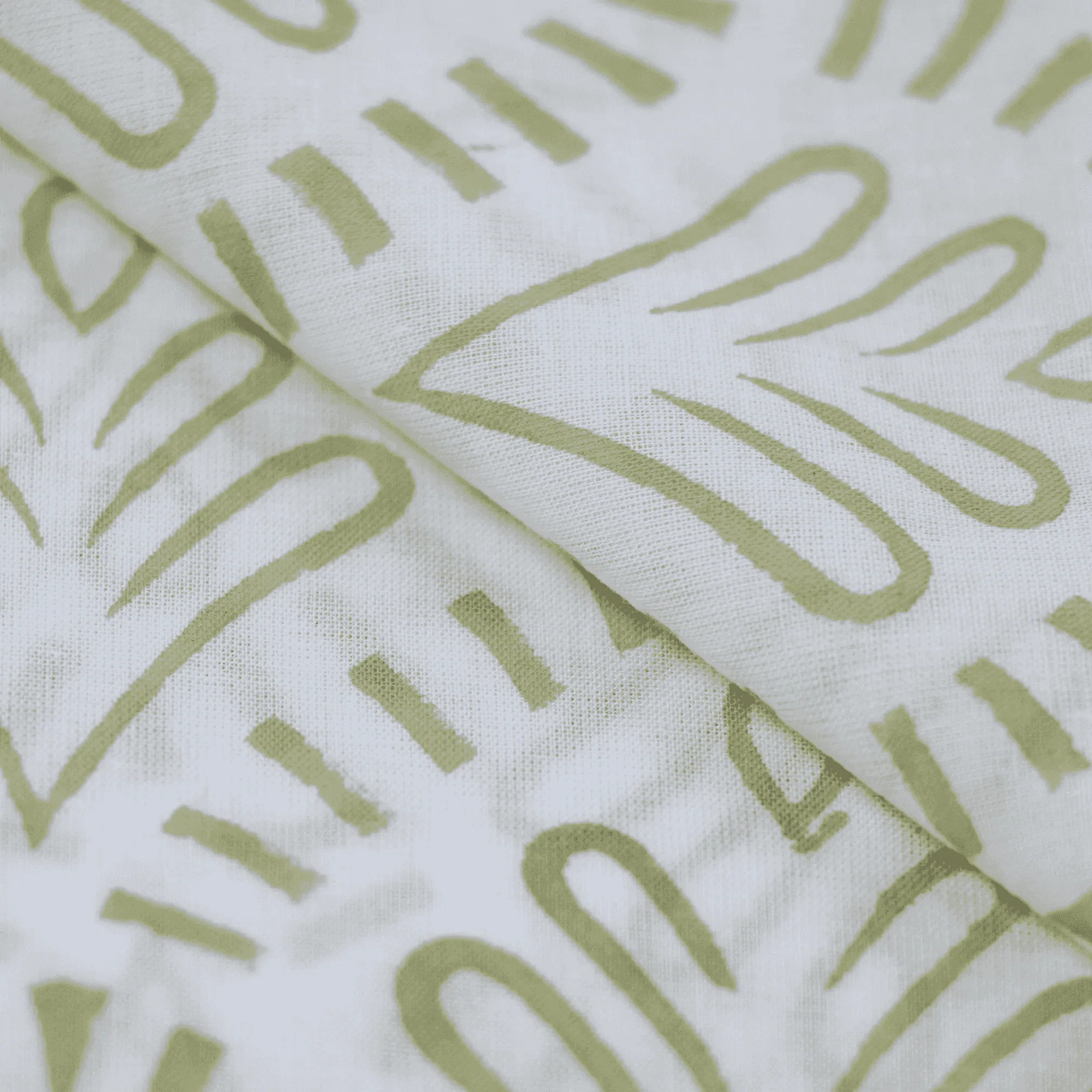 Luxurious Indian Hand Printed Pure Cotton Fabric for Clothing - Image 3