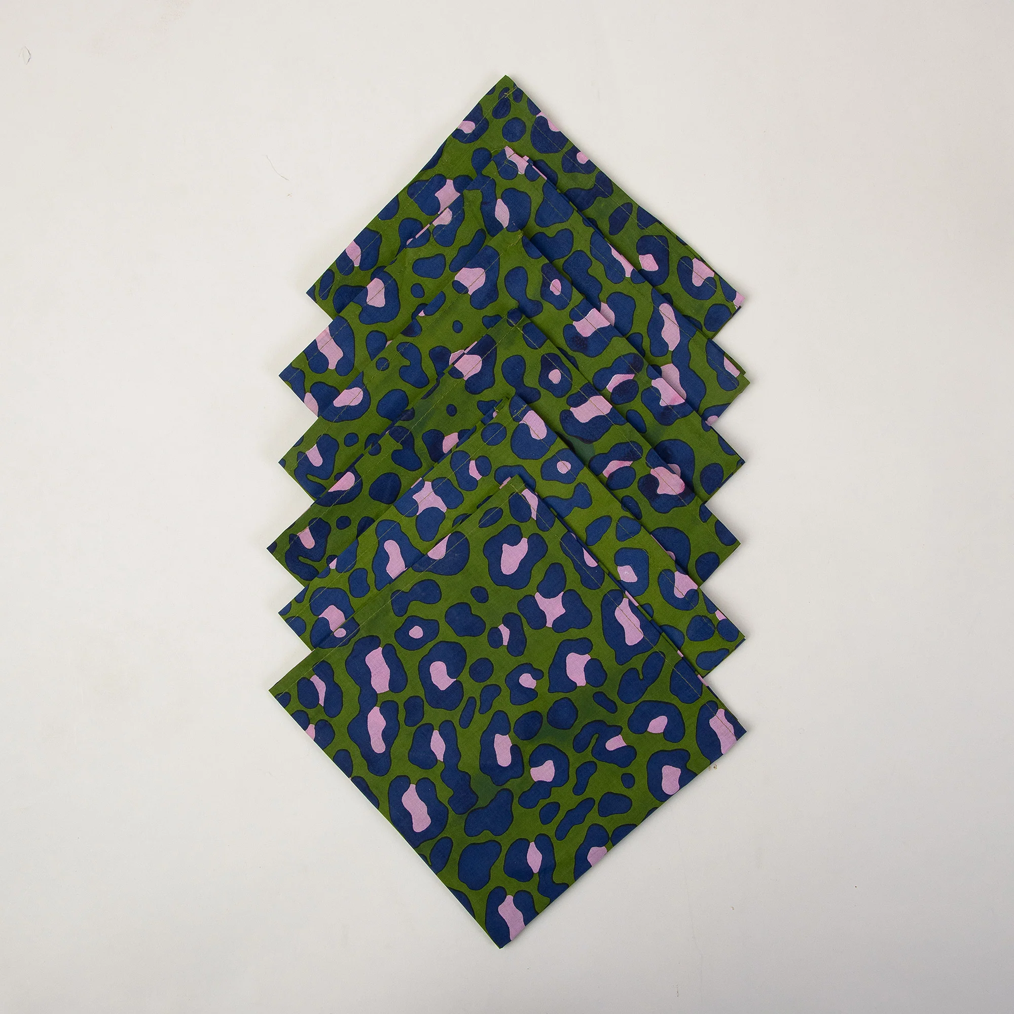 Hand Block Pure Cotton Printed Reusable Napkins
