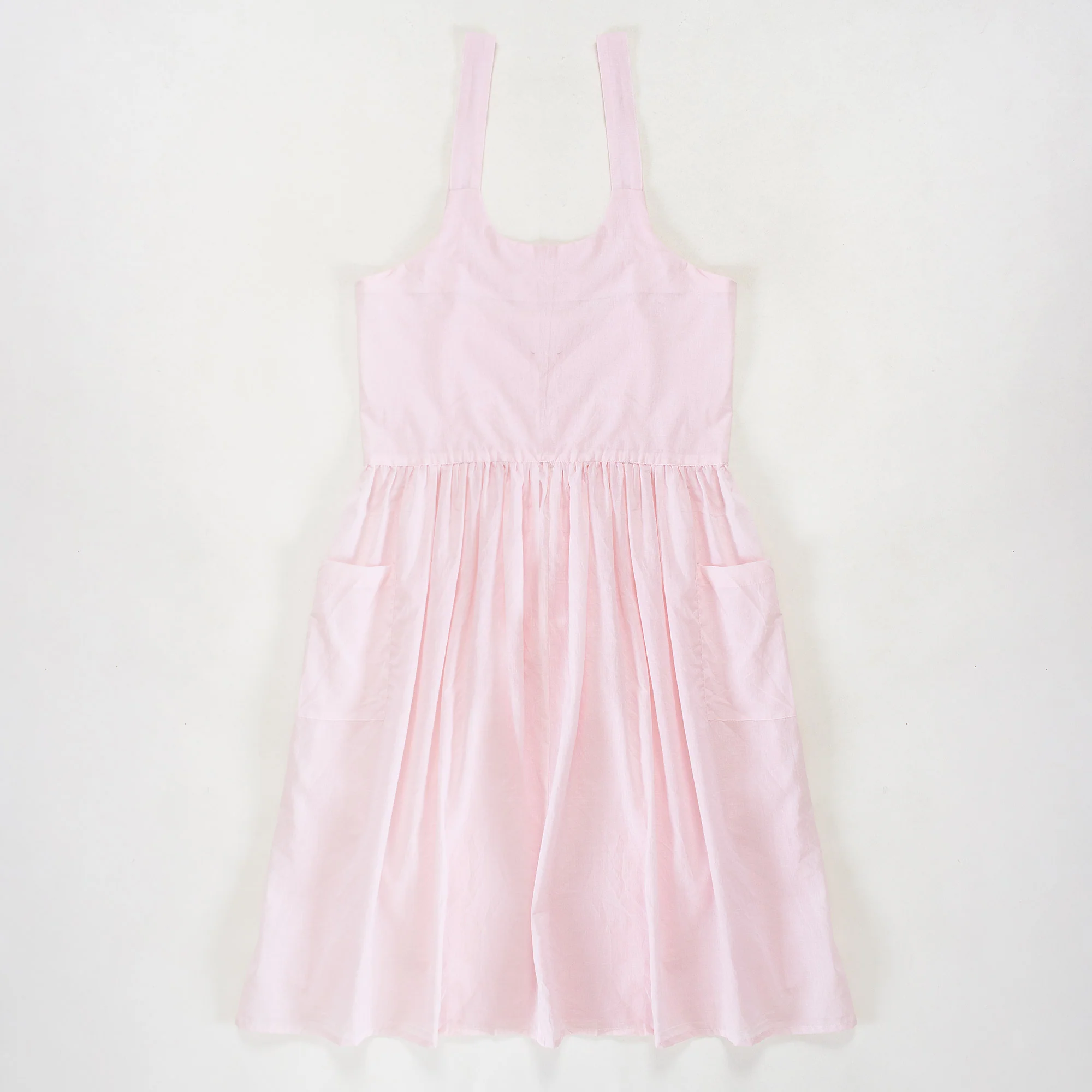 Organic Handmade Women's Cotton Apron Dress for Gardening Aprons - Image 3