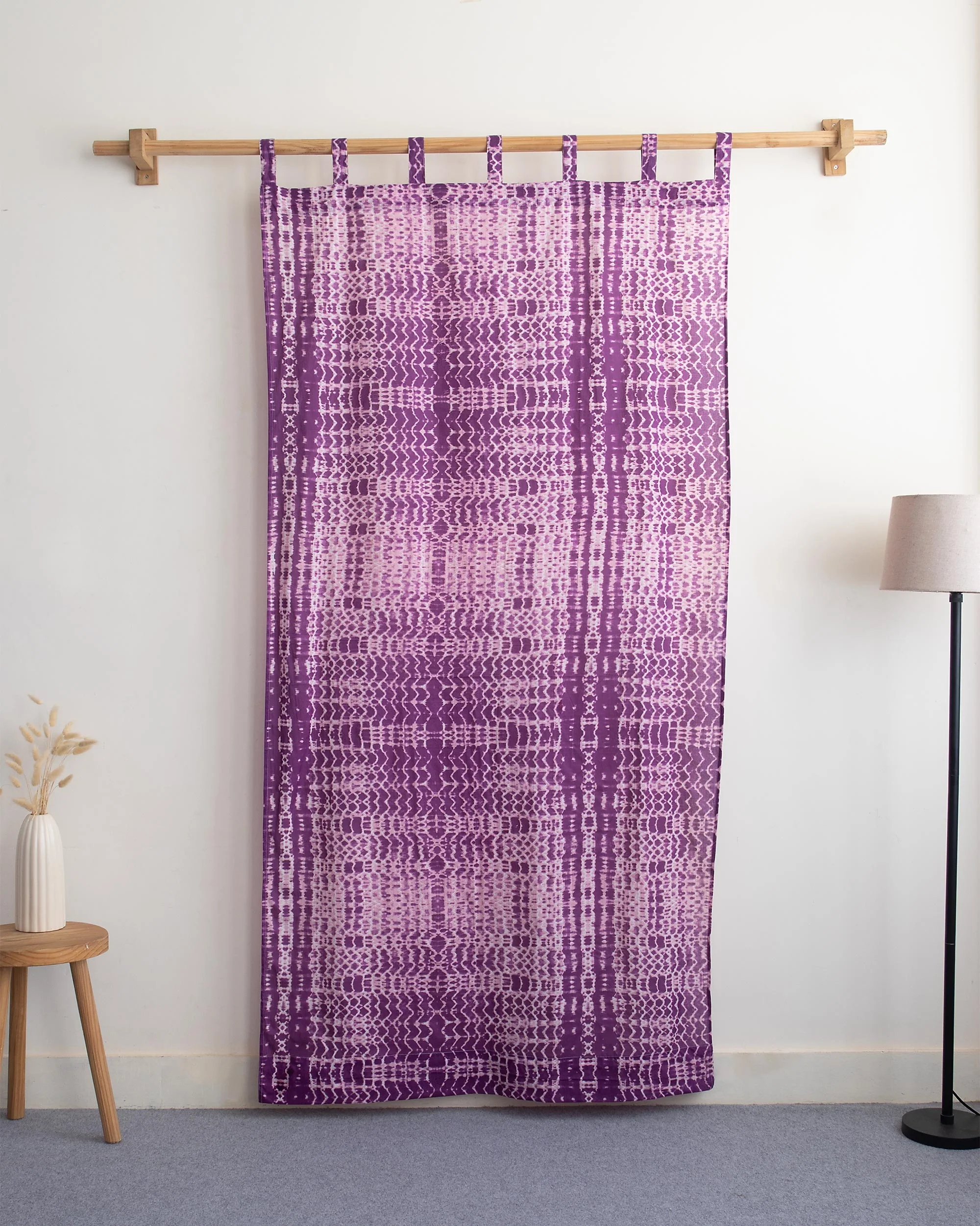 Hand Dyed Pure Cotton Curtains for Window - Image 5
