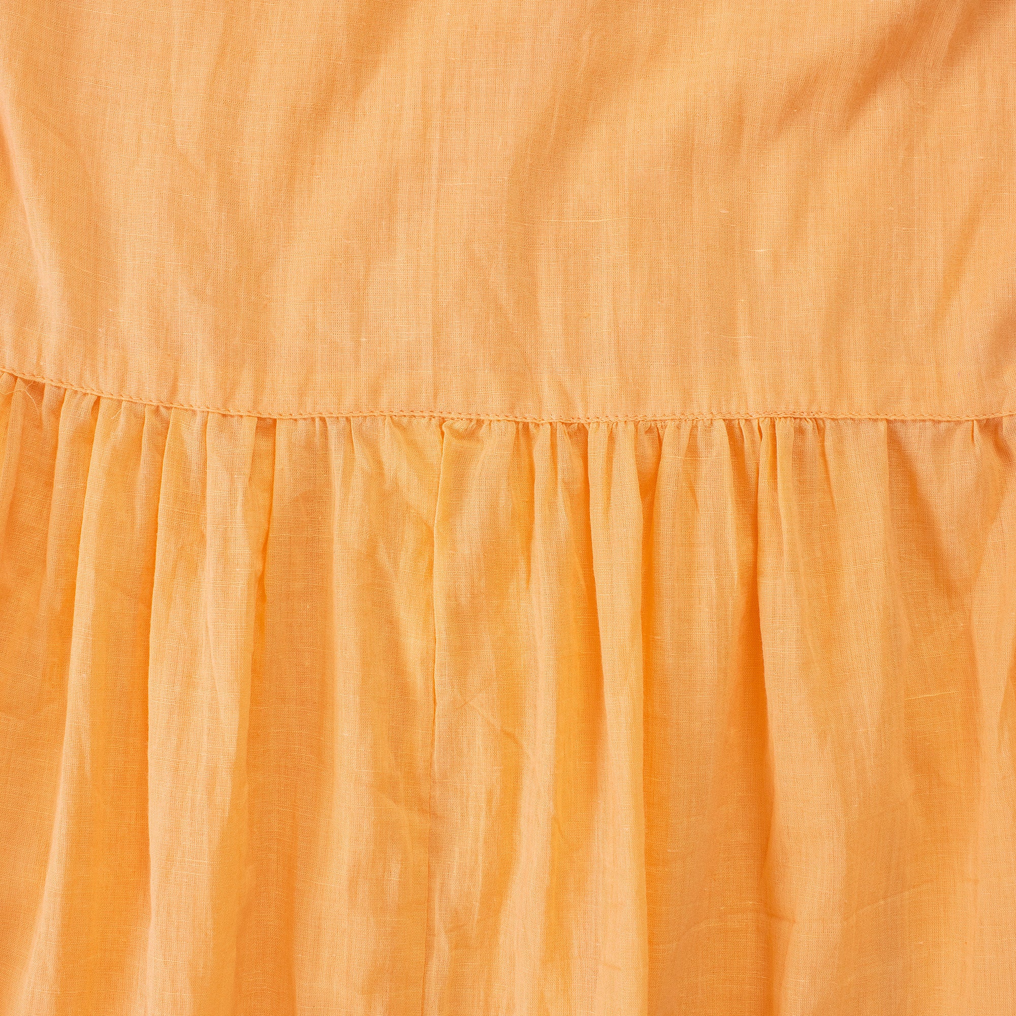 Indian Hand Dyed Solid Women's Cotton Cooking Apron - Image 5