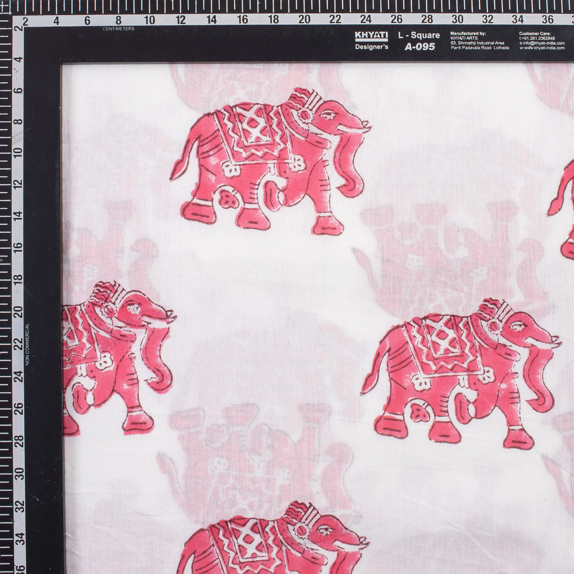 Handmade Animal Ultra Soft Cotton Running Fabric - Image 3