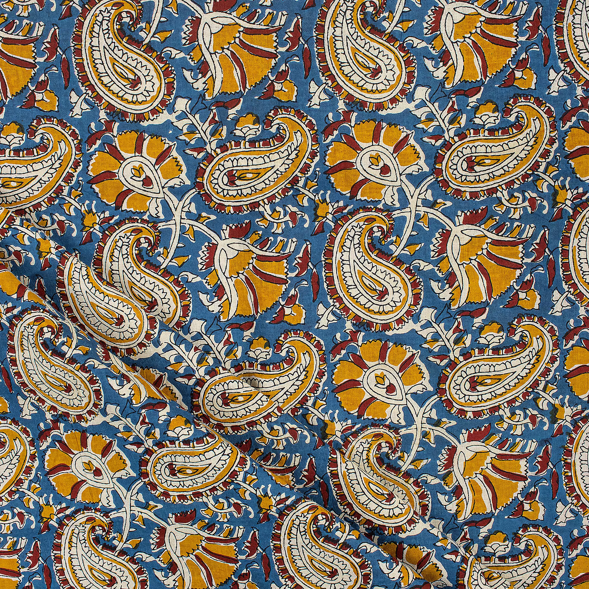 Bagru Printed Fabric - Handmade