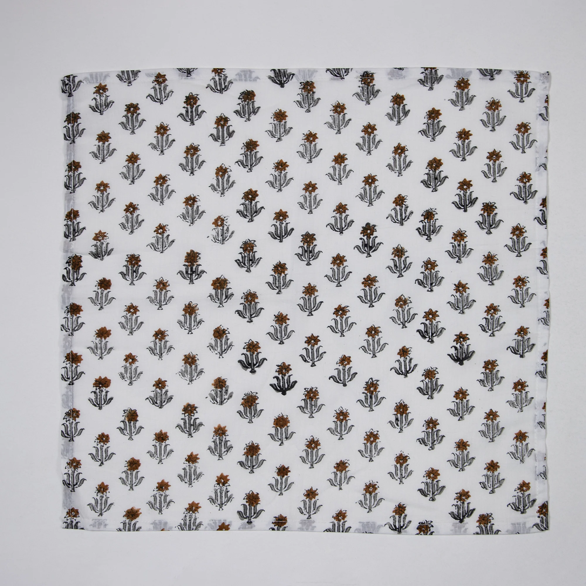 Buy Handmade Cotton Booti Cotton Napkin - Image 2