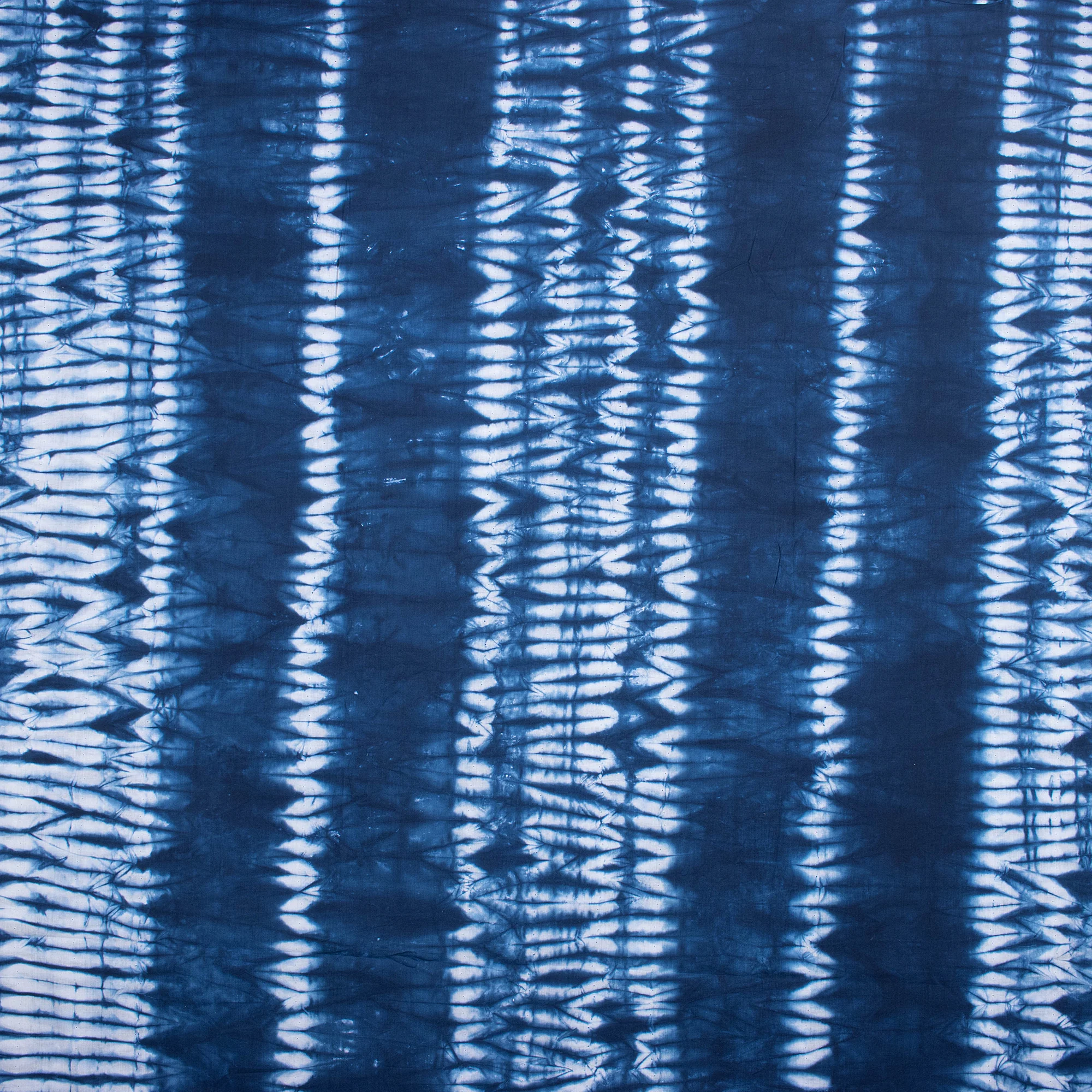 Handmade Cotton Tie Dye Shibori Fabric - Image 5