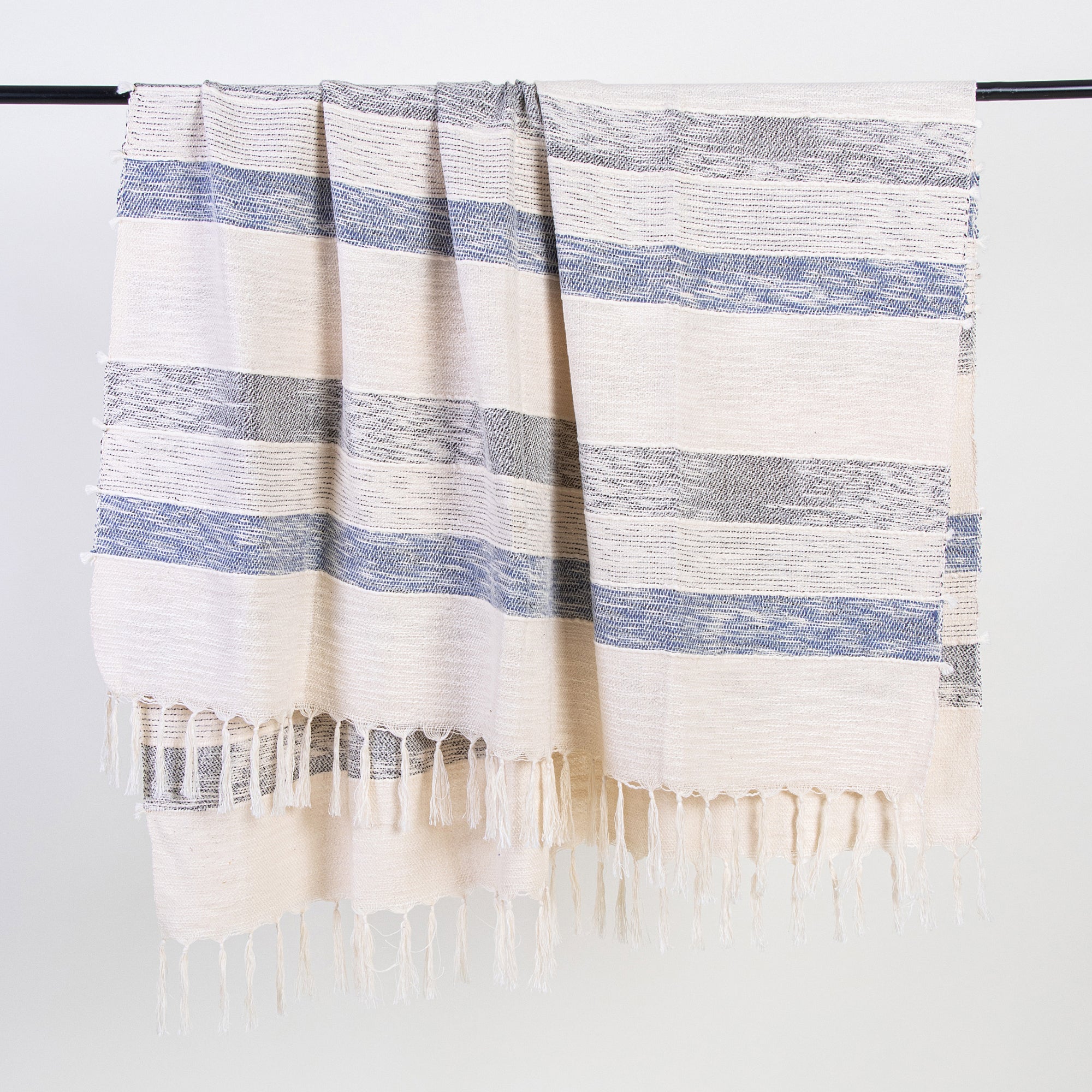Handmade Cozy Woven Throw Blanket - Image 4