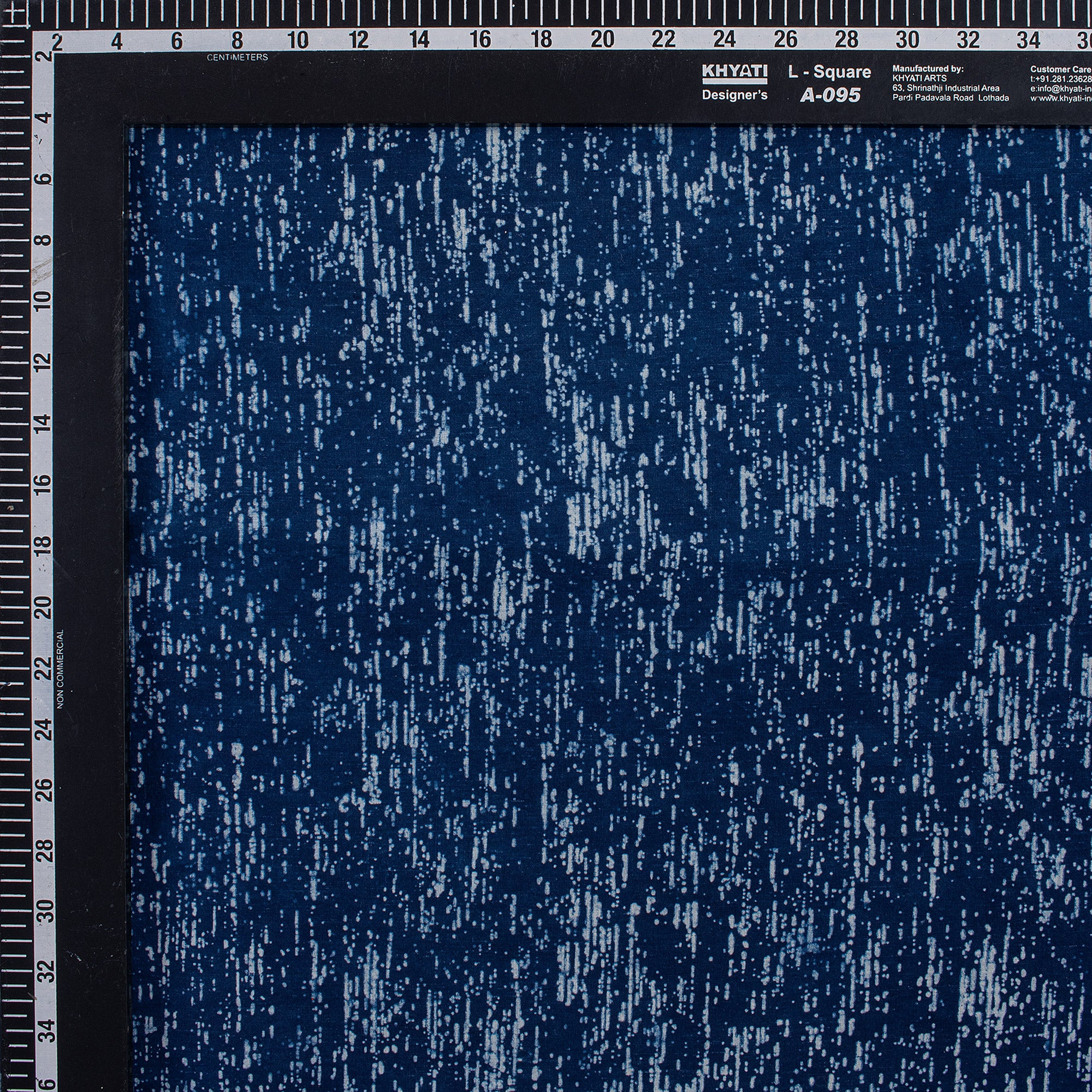 Handmade Indigo Organic Cotton Fabric - Image 3