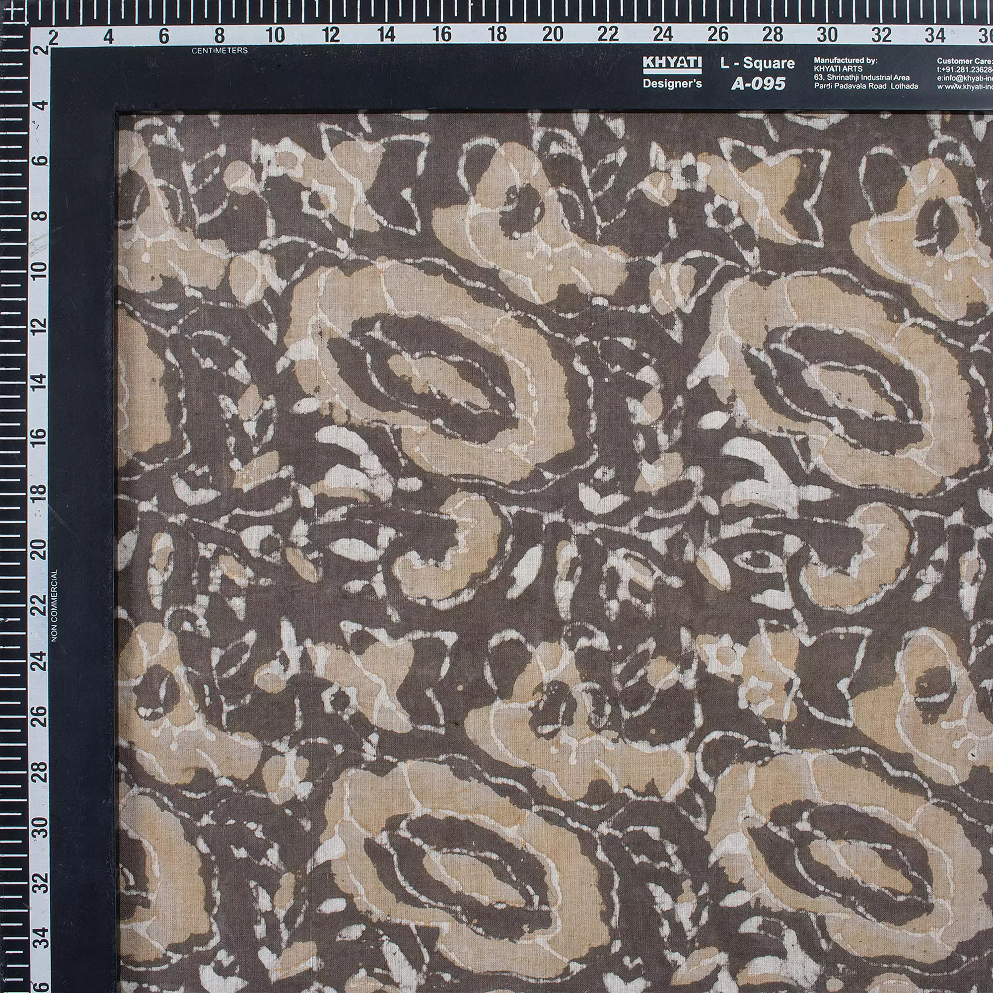 Handmade Kashish Print Cotton Fabric - Image 4