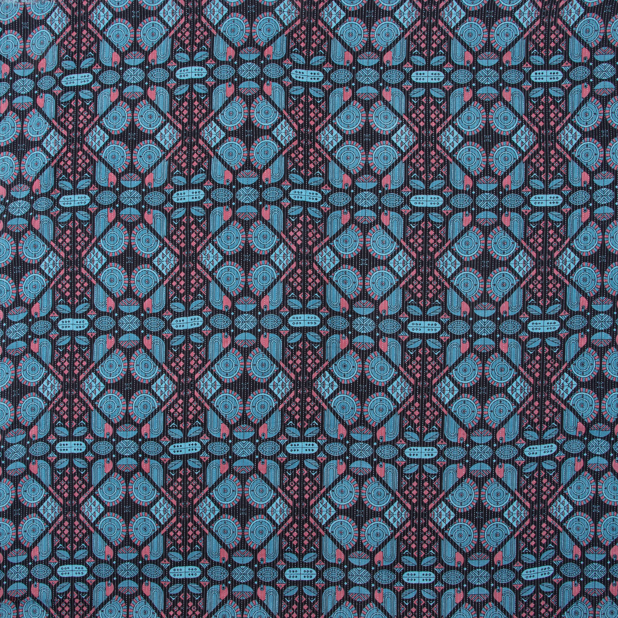 Eco-Friendly Hand Block Printed Dress Material Cotton Fabric Cloth - Image 4