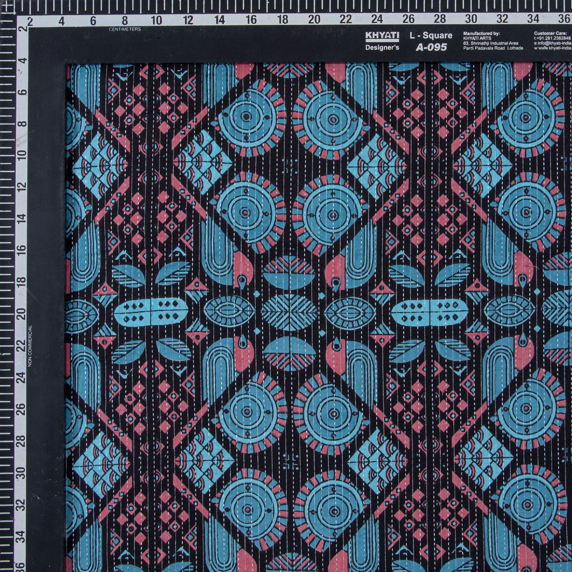 Eco-Friendly Hand Block Printed Dress Material Cotton Fabric Cloth - Image 5
