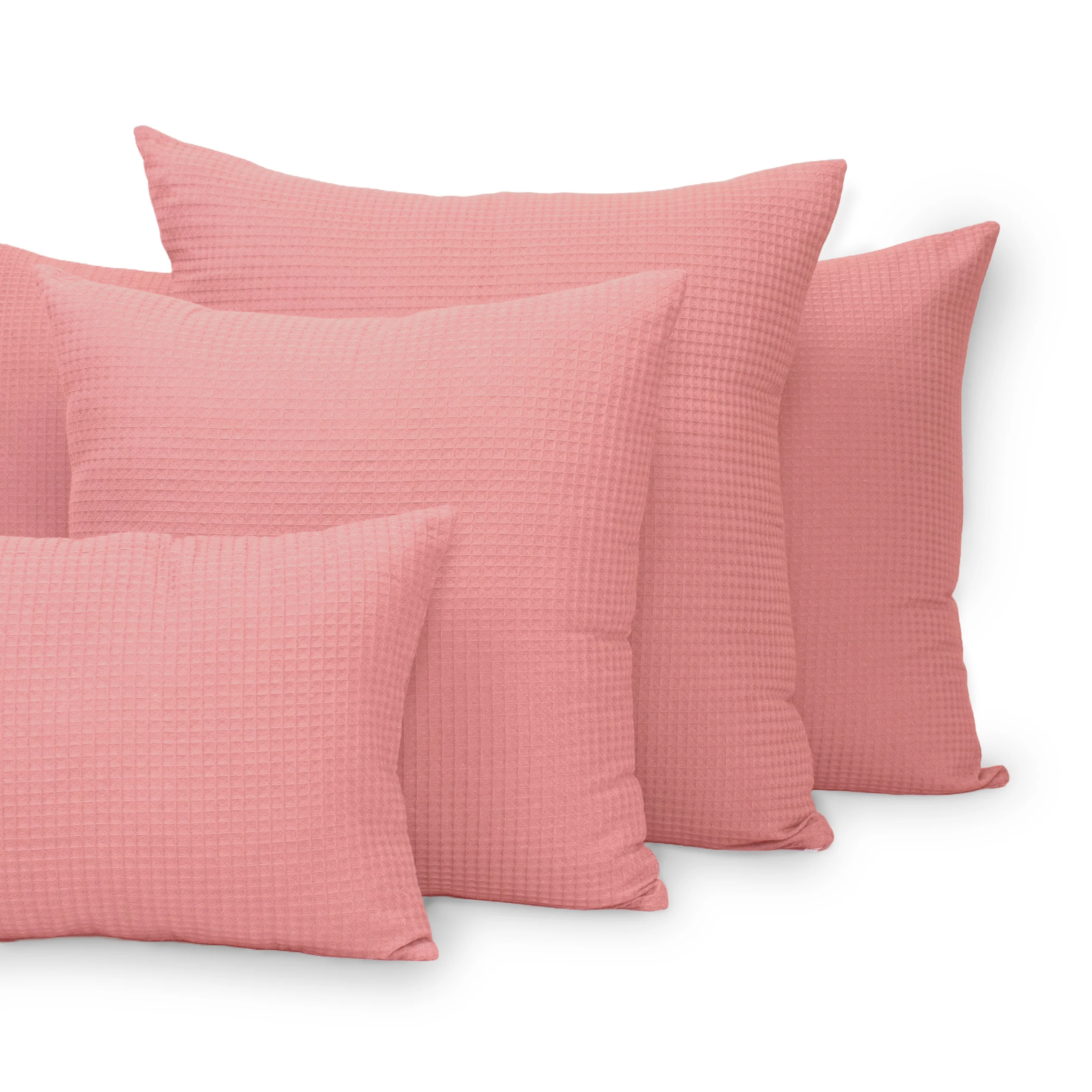 Handmade Organic Cotton Best Waffle Cushion Cover - Image 4