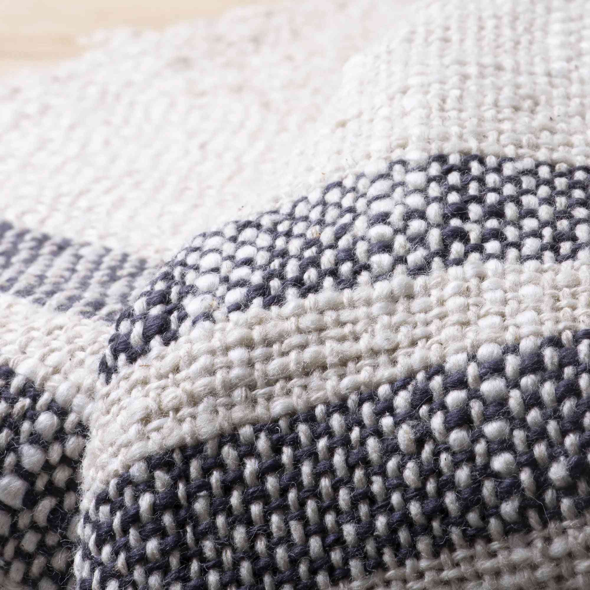 Indian Pure Cotton Hand Woven Premium Reversible Throw - Image 3