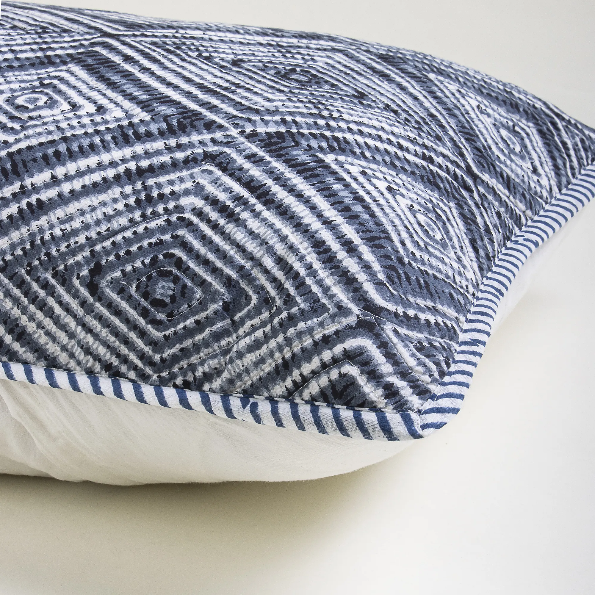 Decorative Handmade Block Printed Cotton Pillow Covers - Image 3