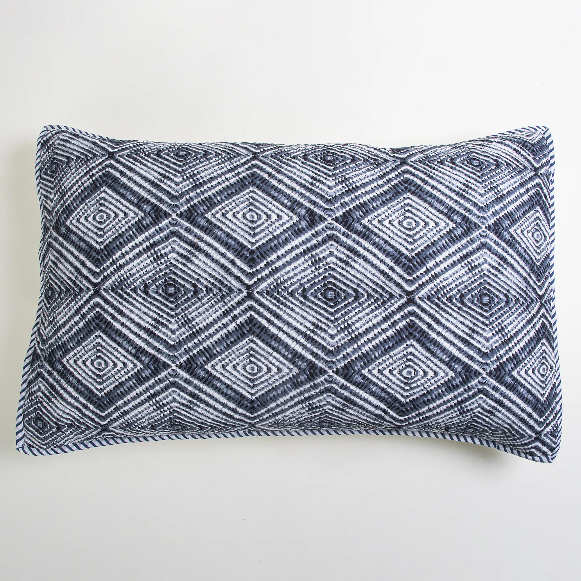 Decorative Handmade Block Printed Cotton Pillow Covers - Image 4