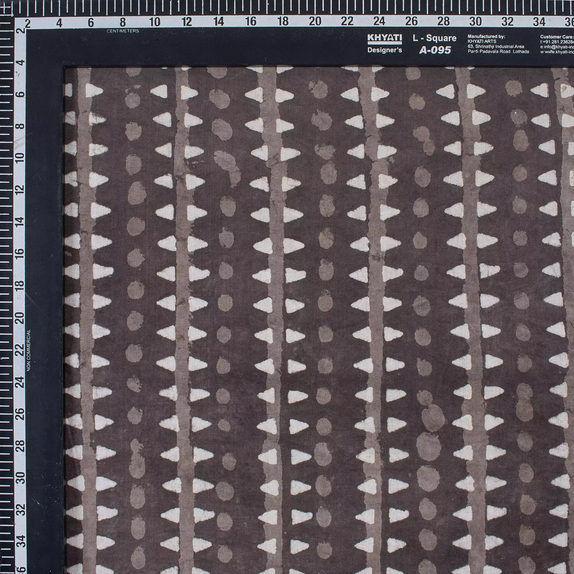 Modern Print Cotton Kashish Fabric Material - Image 3