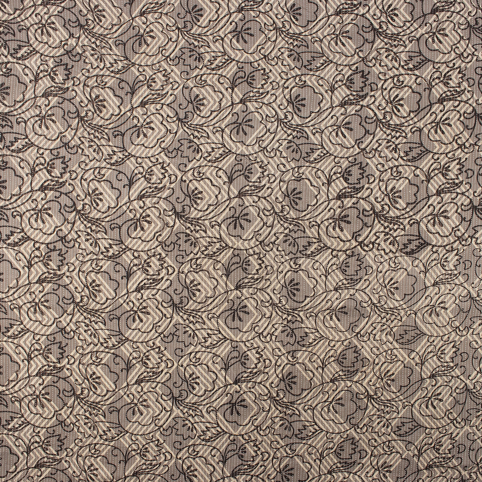 Indian Dabu Hand Block Printed Kantha Fabric by the Yard - Image 3