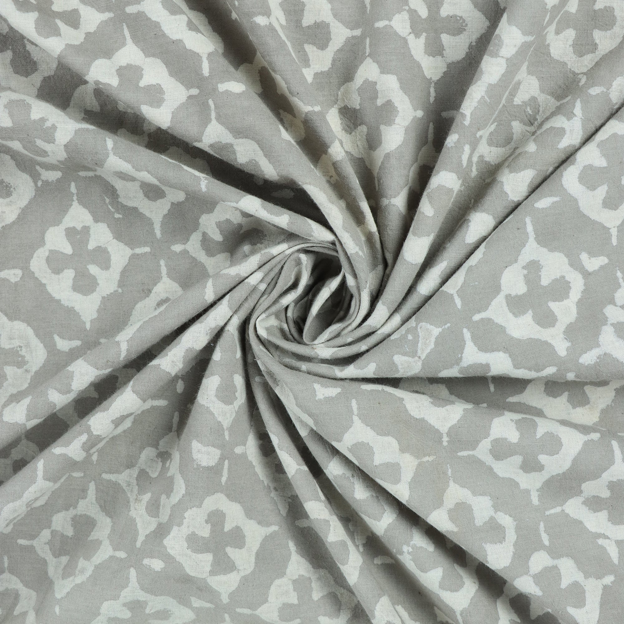 Indian Floral Hand Block Print Kashish Fabric - Image 5