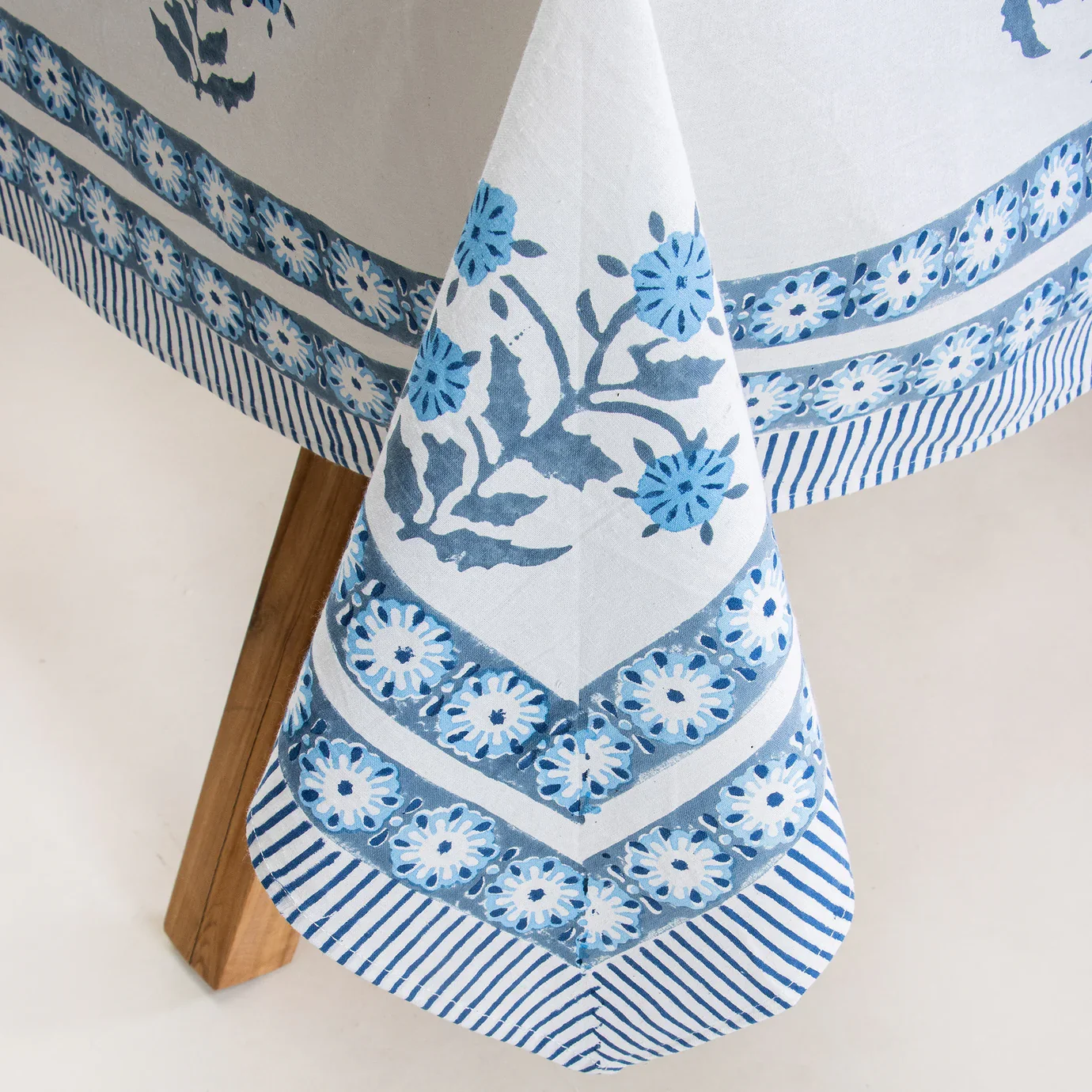Indian Hand Block Print Dining Table Cover - Image 5