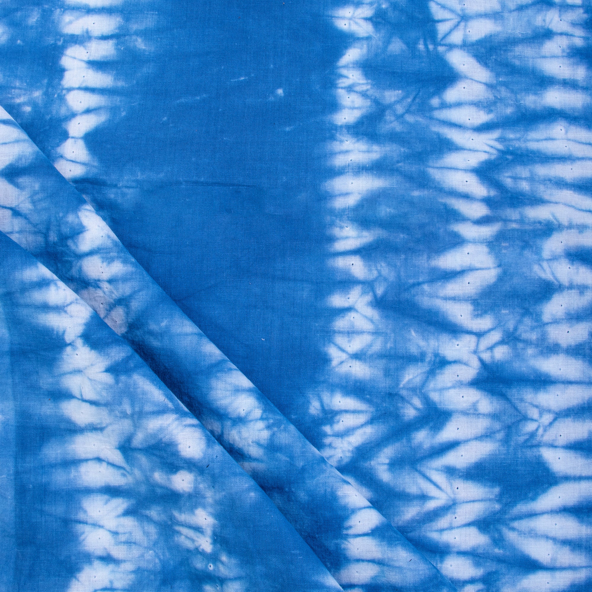 Indian Hand Tie Dye Shibori Fabric - Image 2