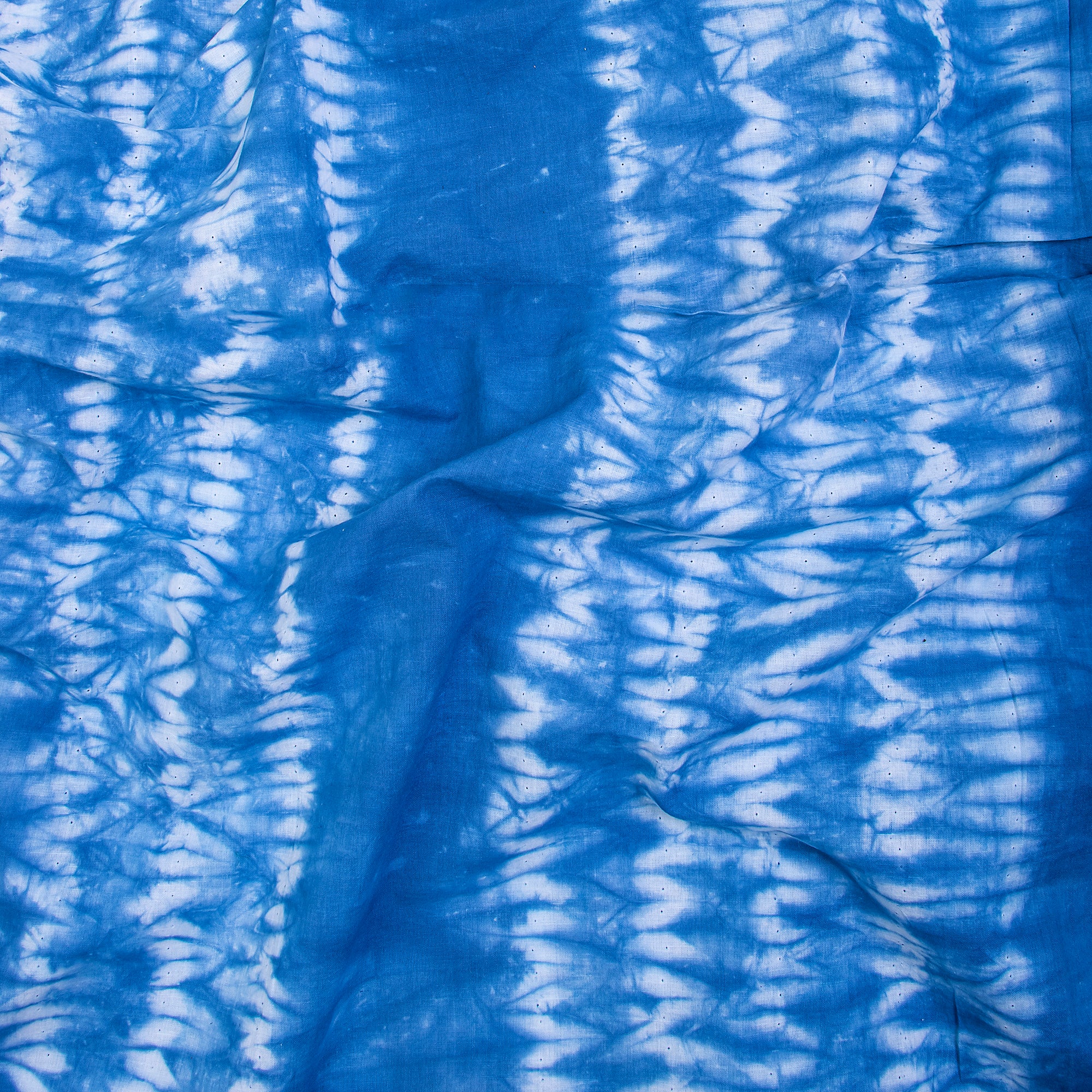Indian Hand Tie Dye Shibori Fabric - Image 3