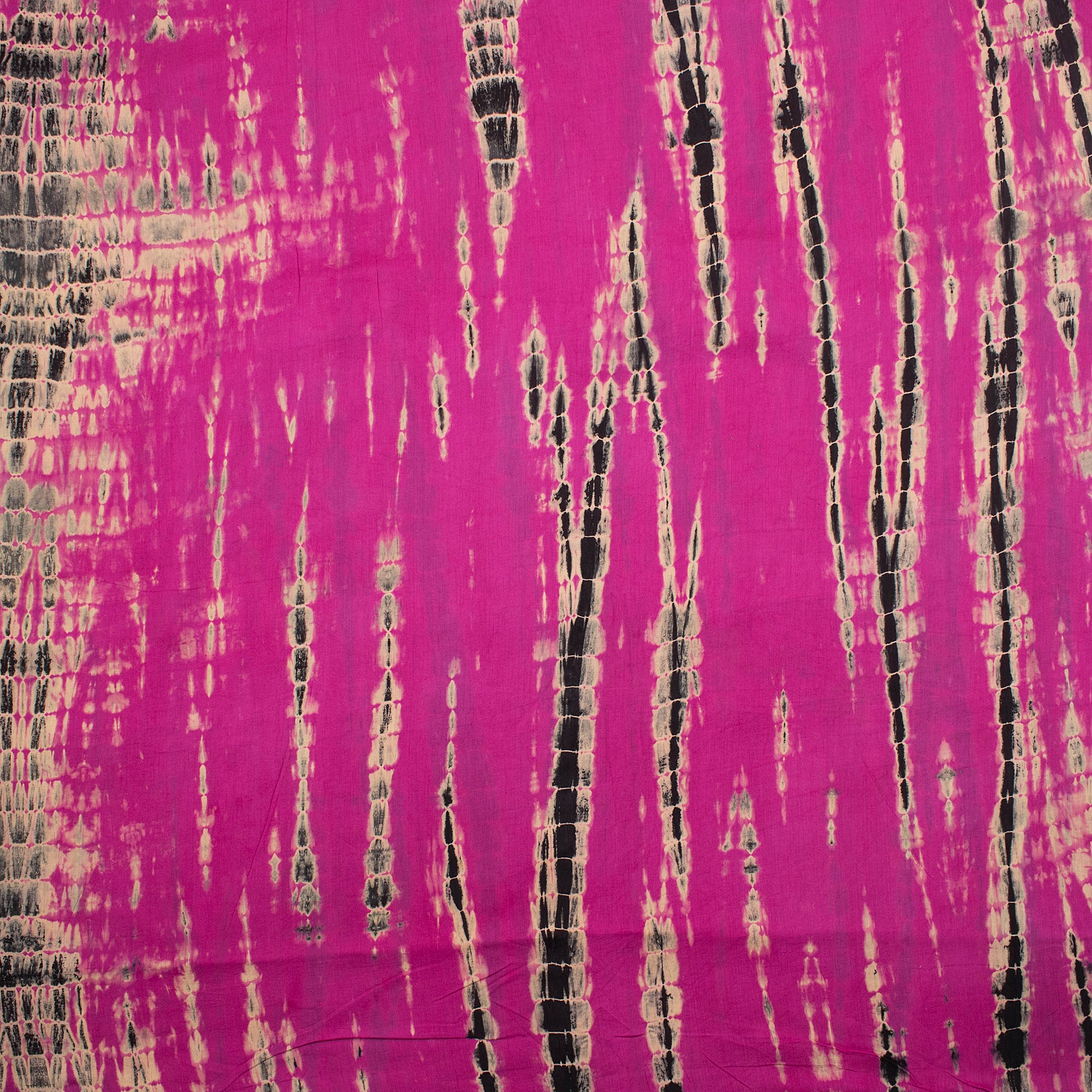 Indian Handmade Tie Dye Shibori Fabric - Image 2