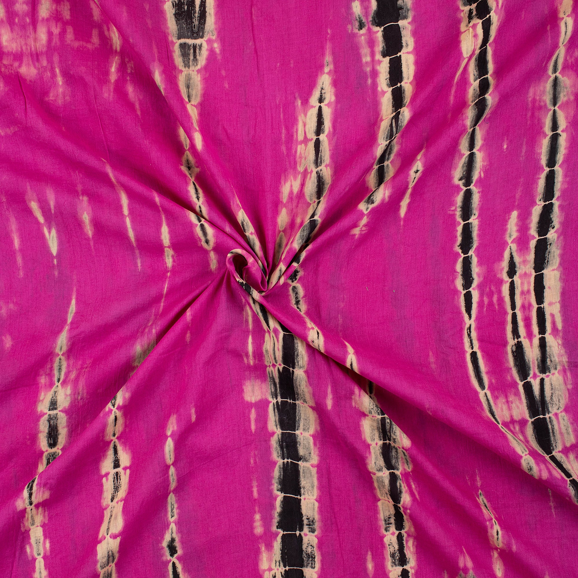 Indian Handmade Tie Dye Shibori Fabric - Image 4