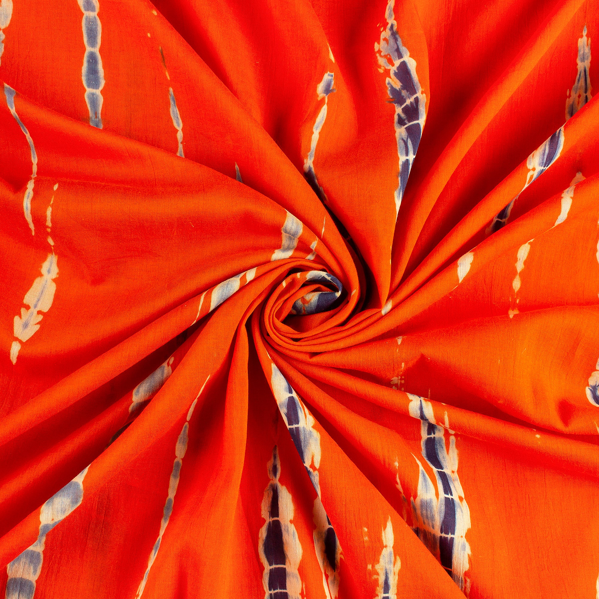 Indian Tie Dye Handmade Cotton Fabric - Image 2