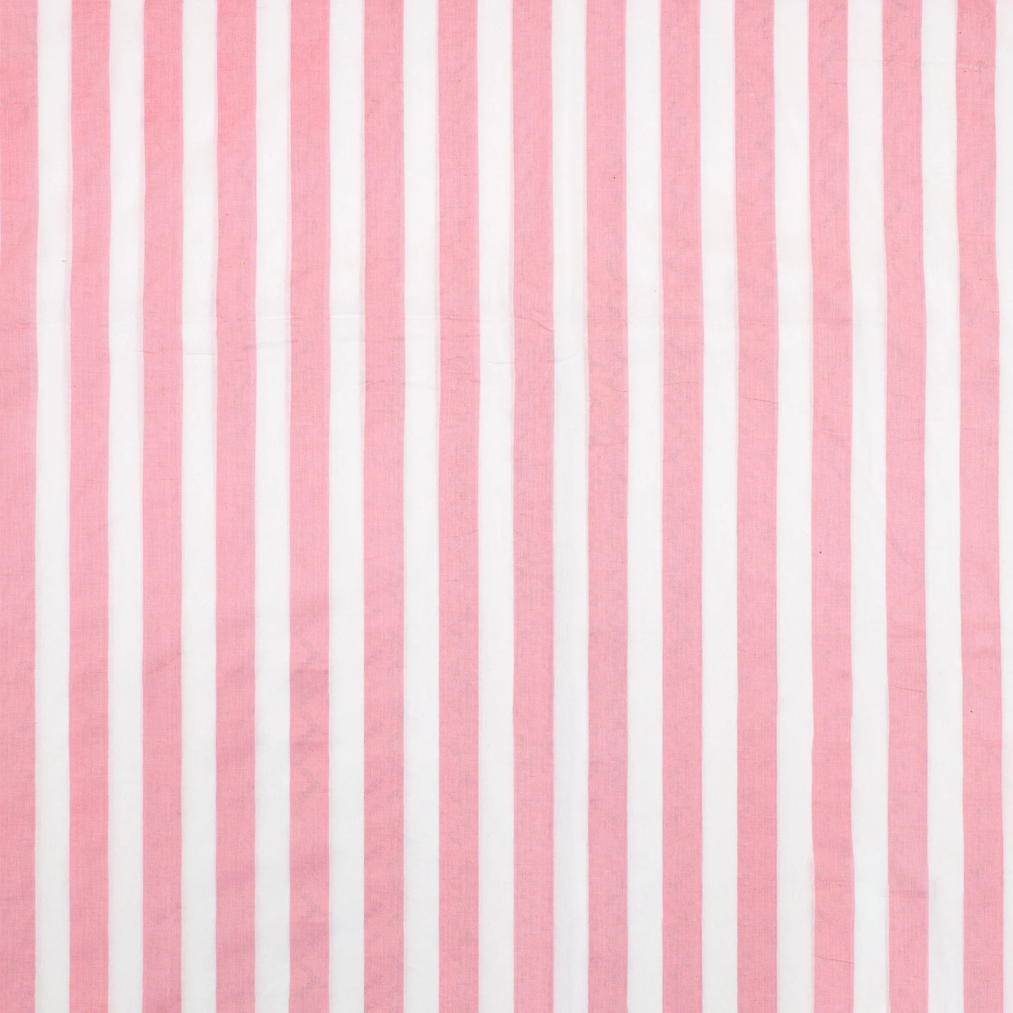 Indian Stripe Hand Block Printed Running Fabric - Image 5
