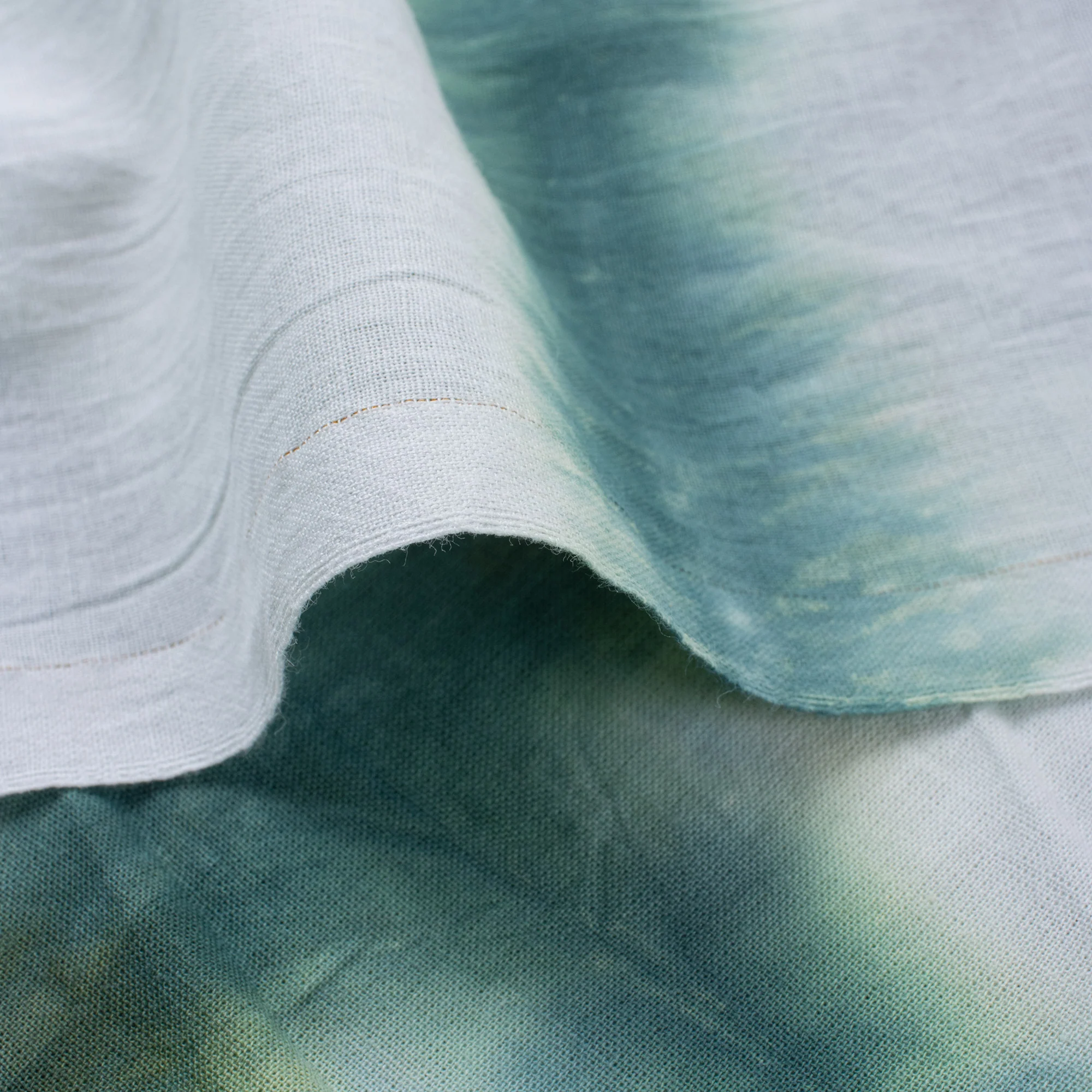 Indian Tie Dye Handmade Check Design Sewing Fabrics - Image 4