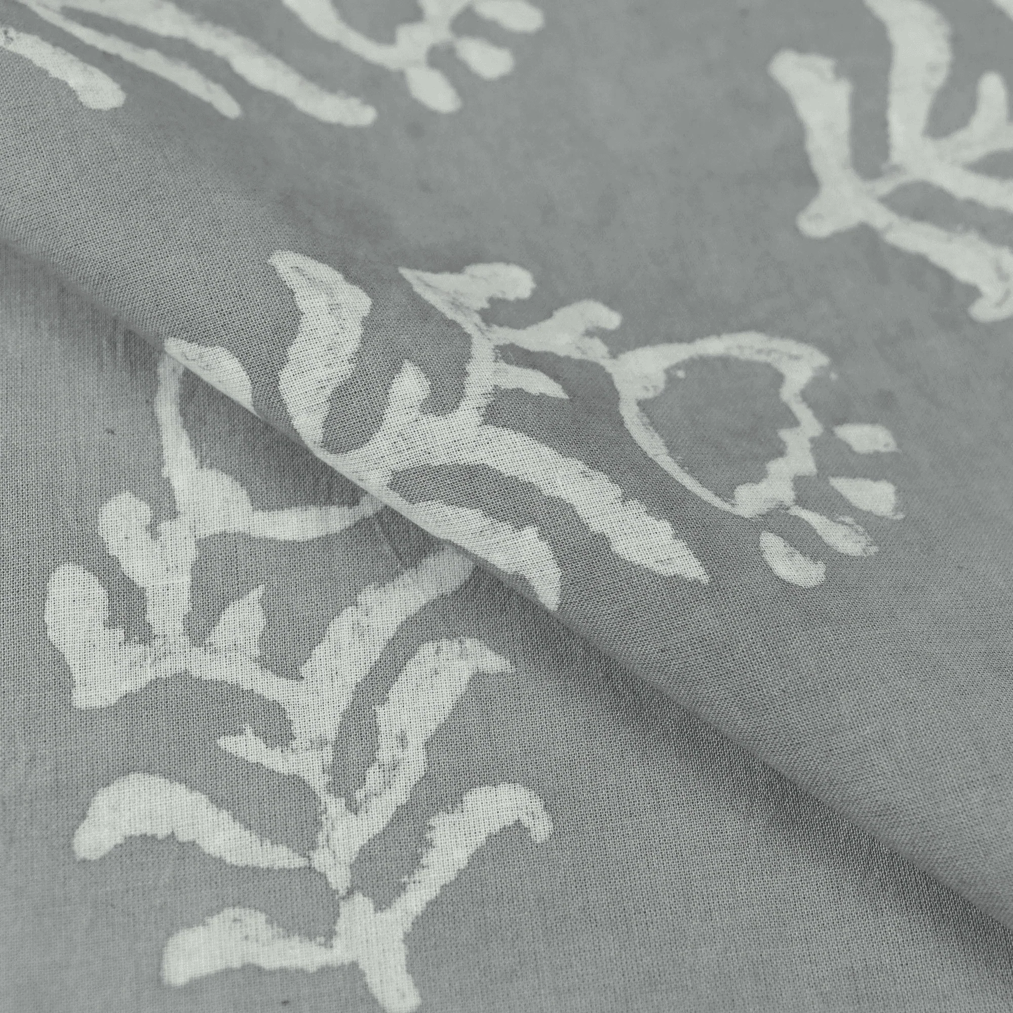 Floral Print Pure Cotton Kashish Indian Handmade Sewing Fabric - Image 3