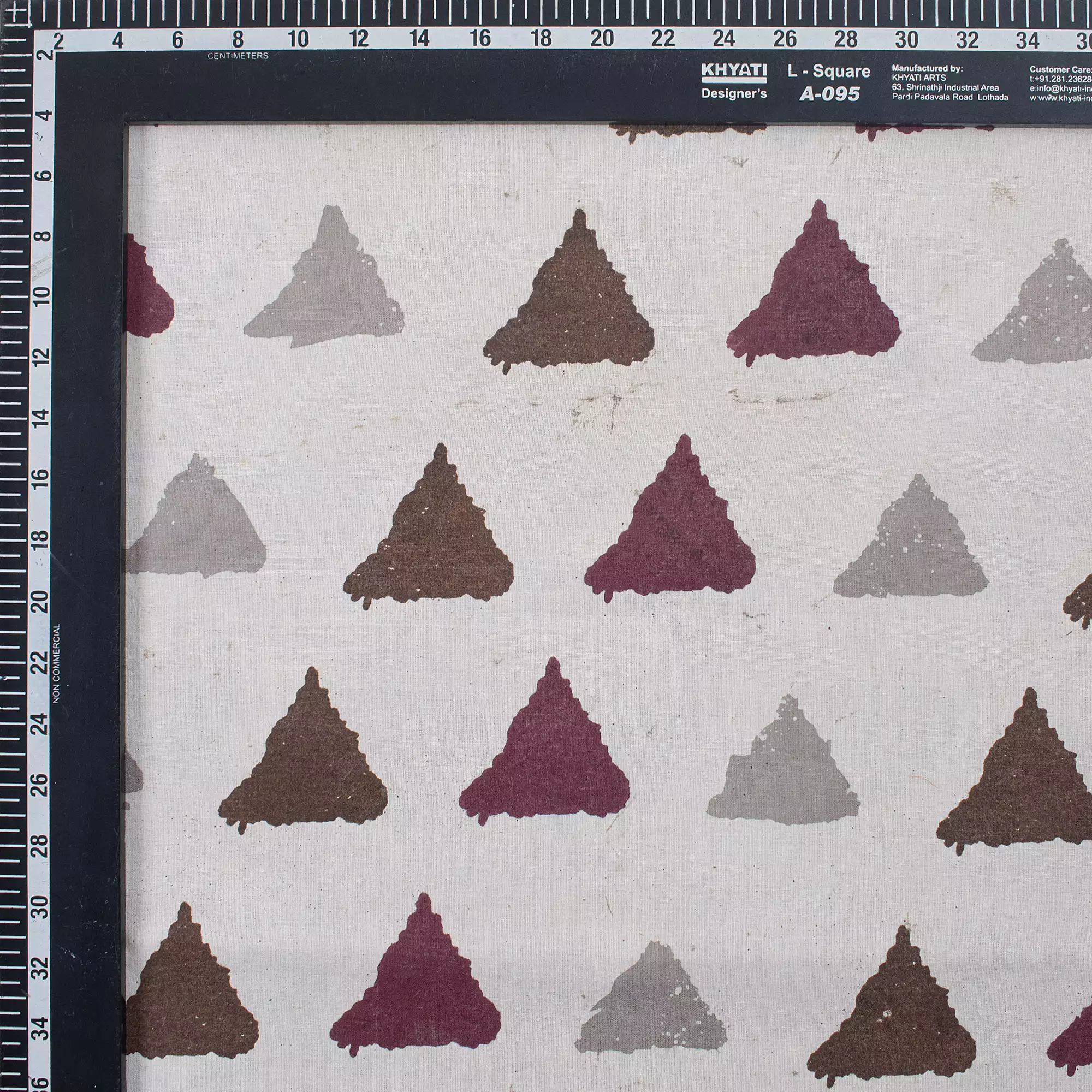 Kashish Hand Printed Indian Fabric for Home Decor - Image 3