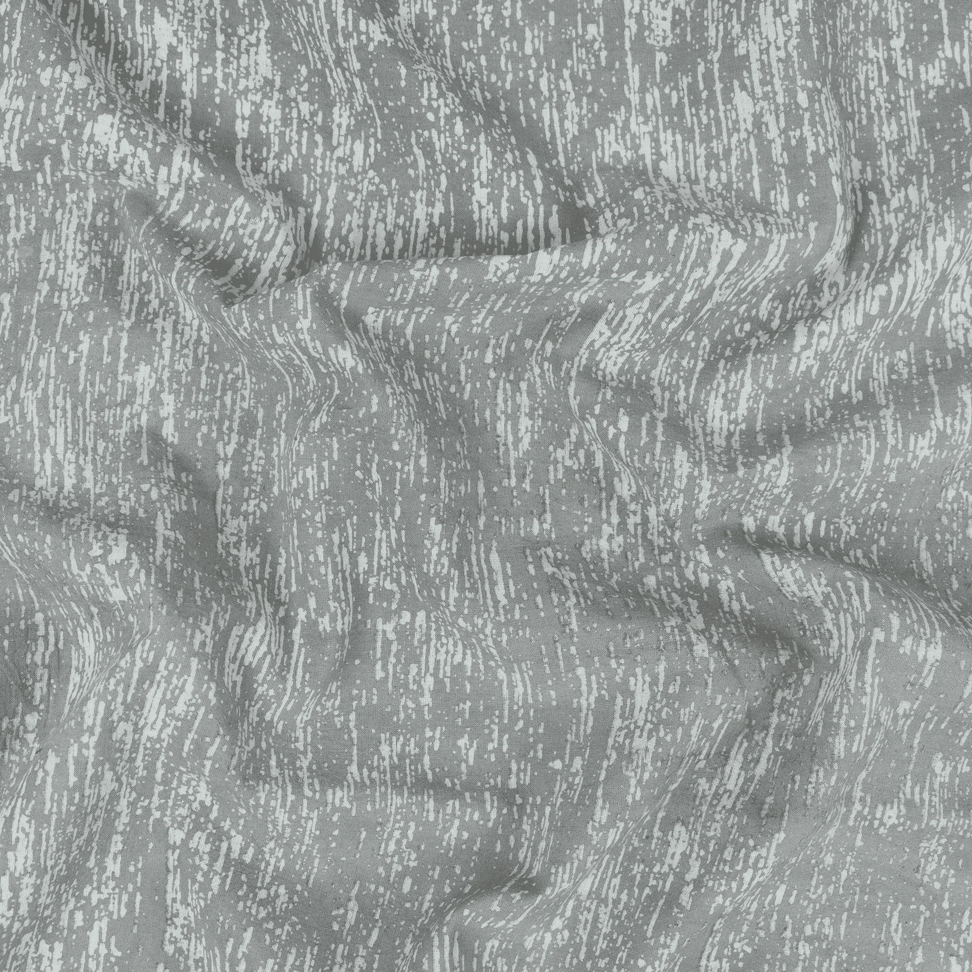 Hand Dyed Kashish Print Pure Cotton Indian Fabric For Curtains - Image 4