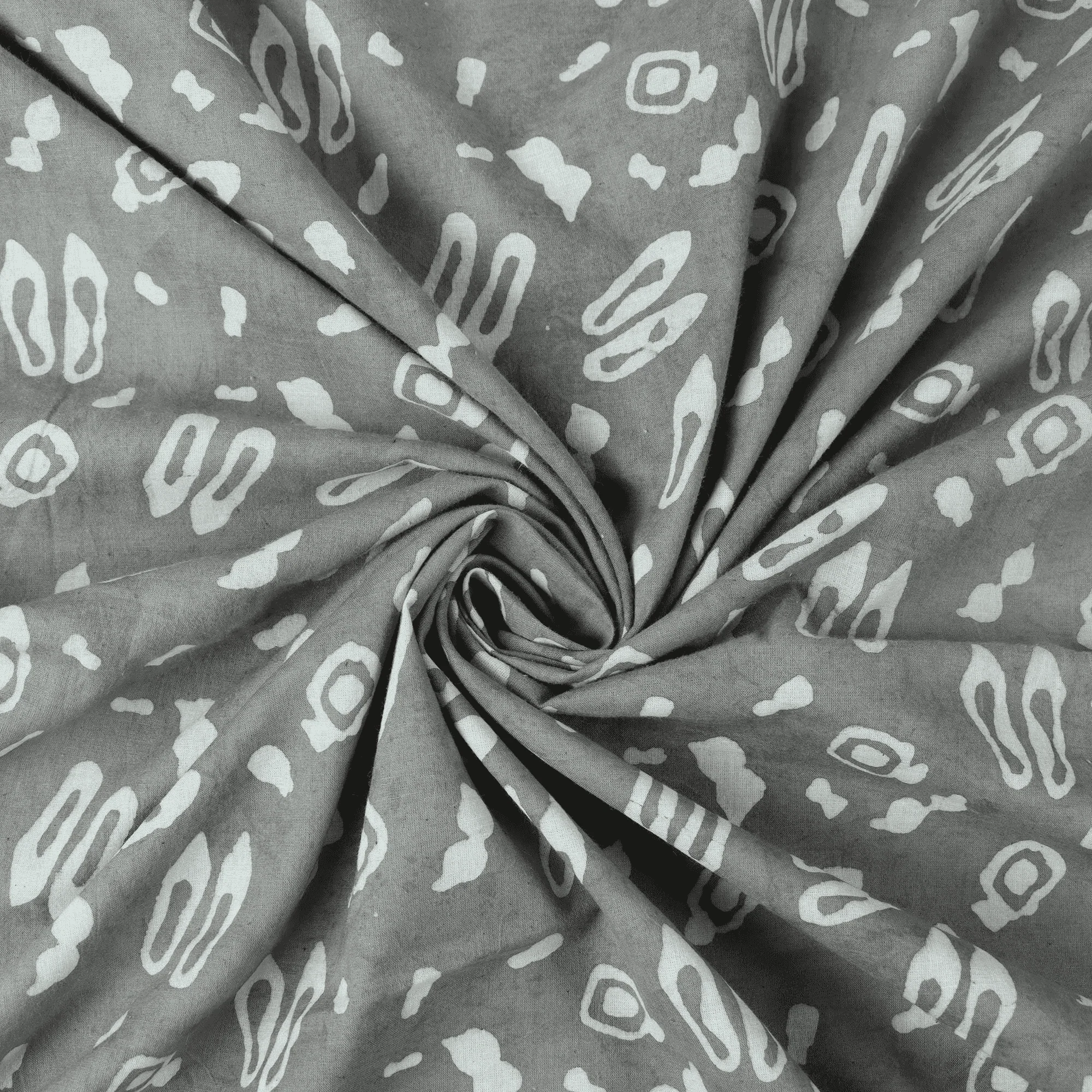 Printed Pure Cotton Indian Kashish Women's Clothing Fabric - Image 4
