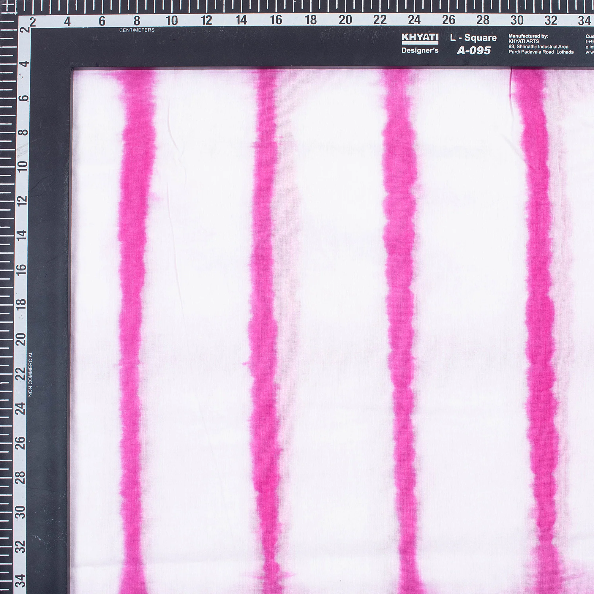 Stripe Cotton Handmade Fabric - Image 3