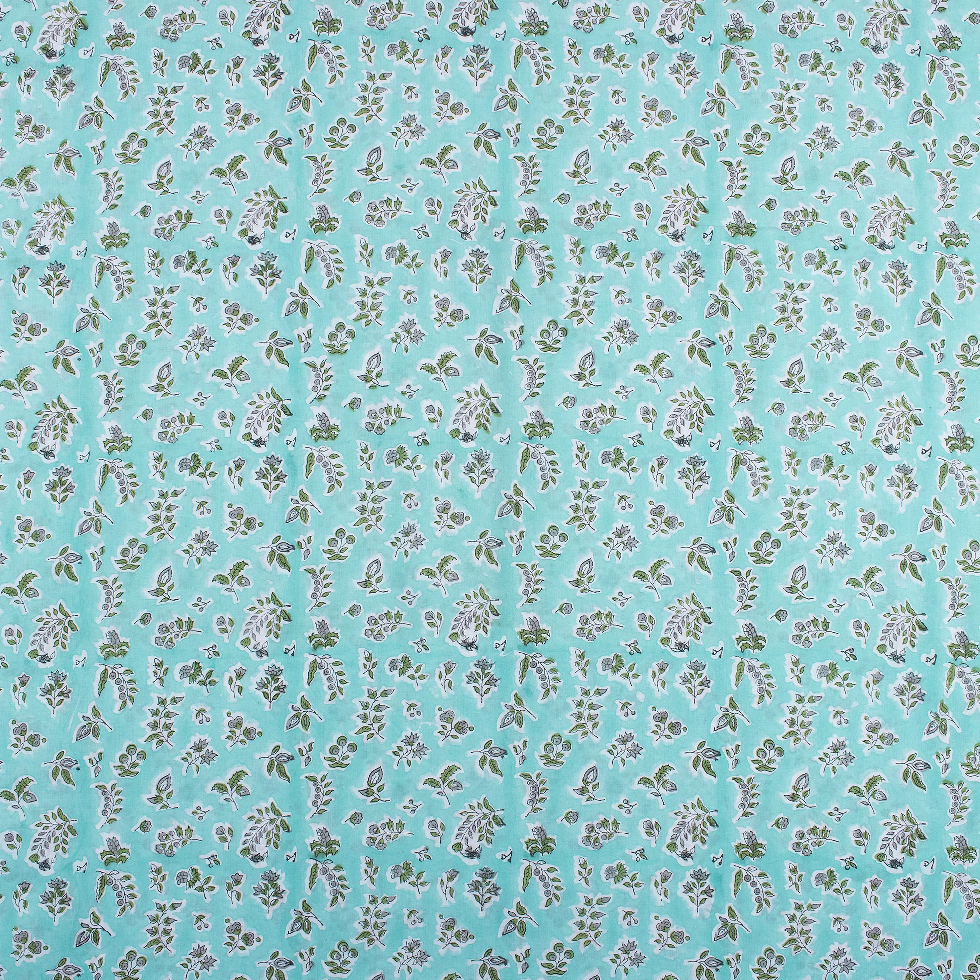 Indian Hand Block Printed Fabric by Yard - Image 2