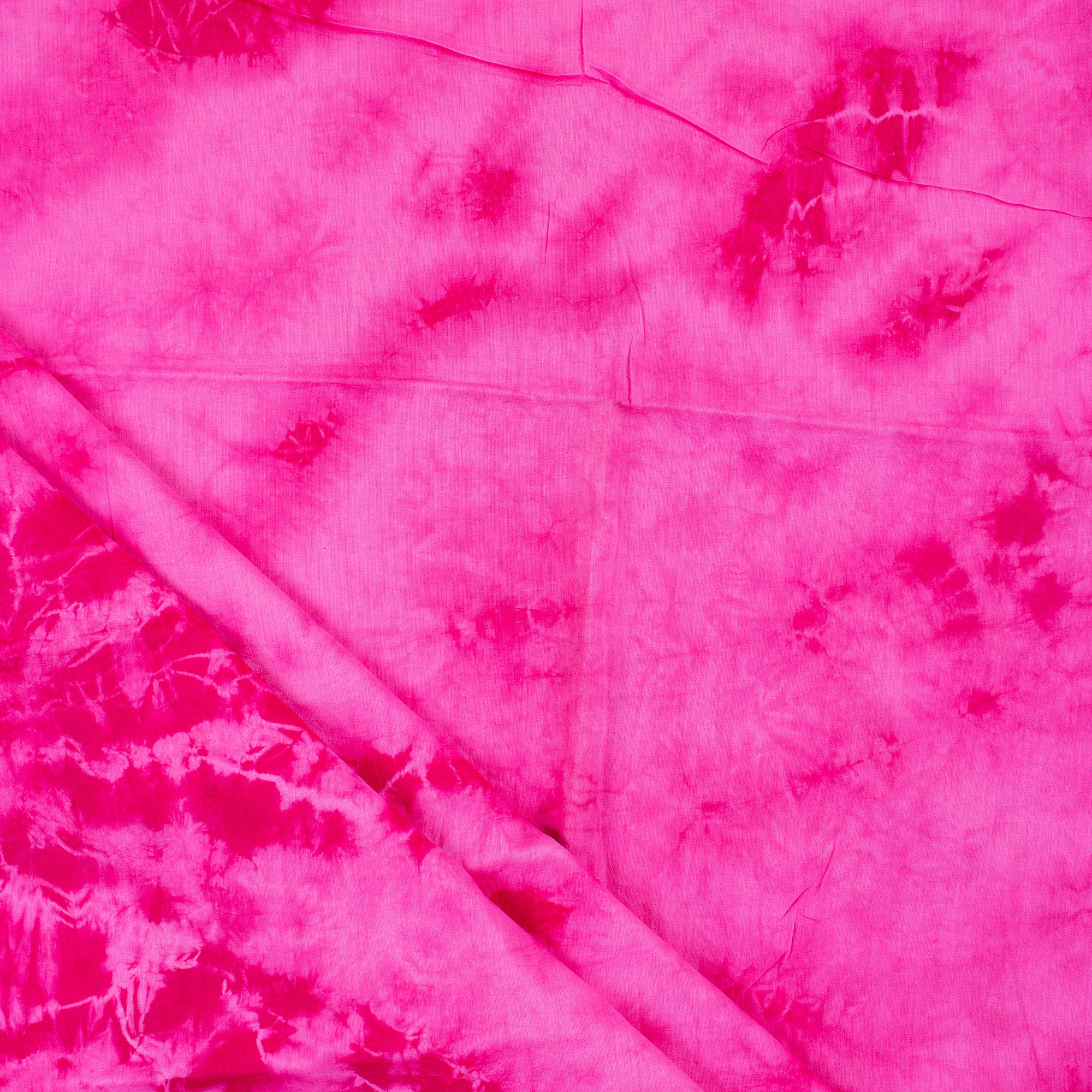 Modern Pink Tie Dye Shibori Fabric - Image 6