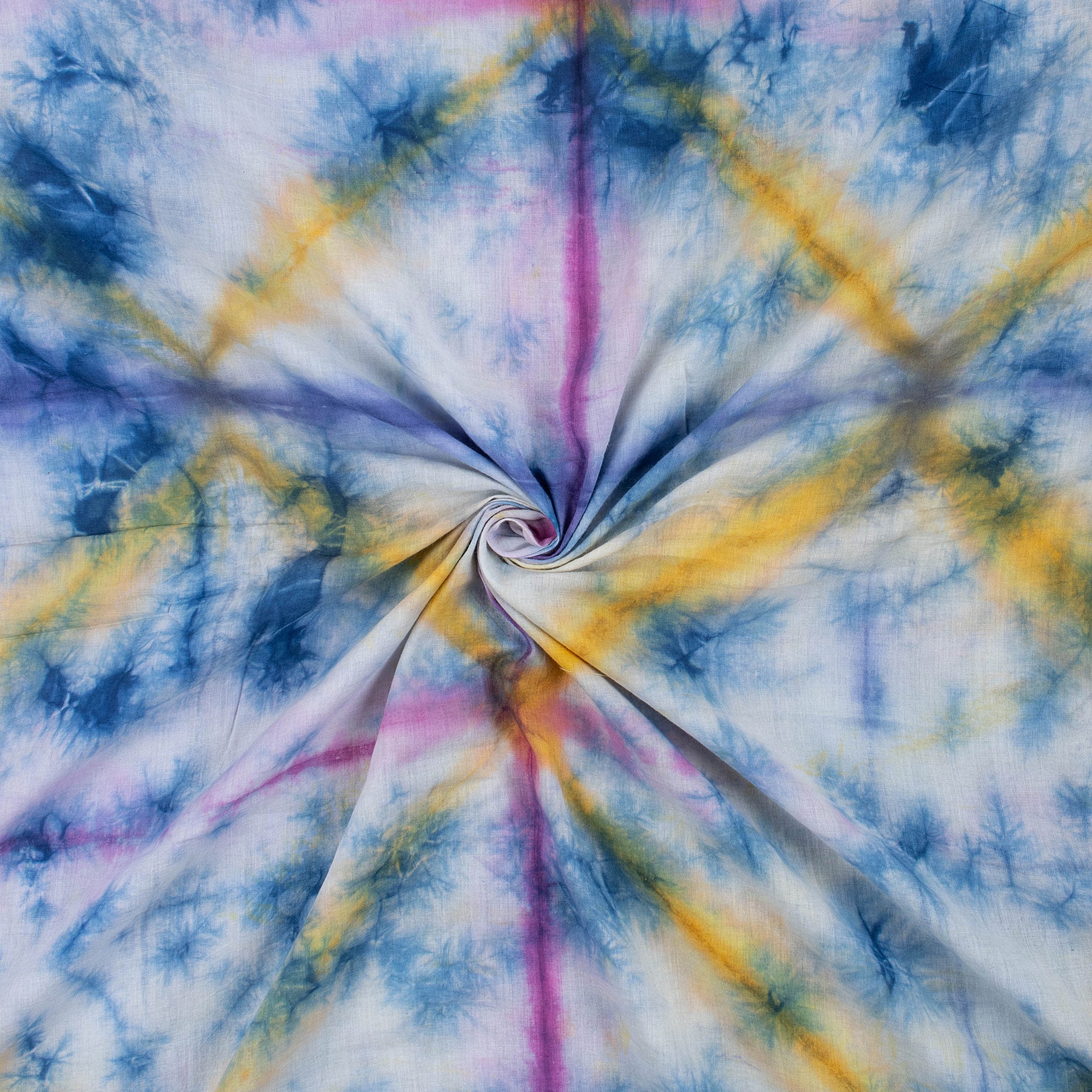 Mud Resist Tie Dye Shibori Fabric - Image 2