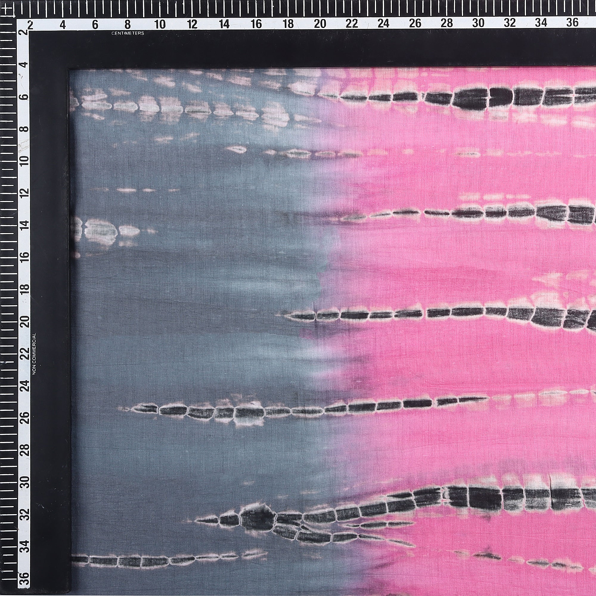 Multicolor Tie Dye Shibori Cotton Fabric - Image 2