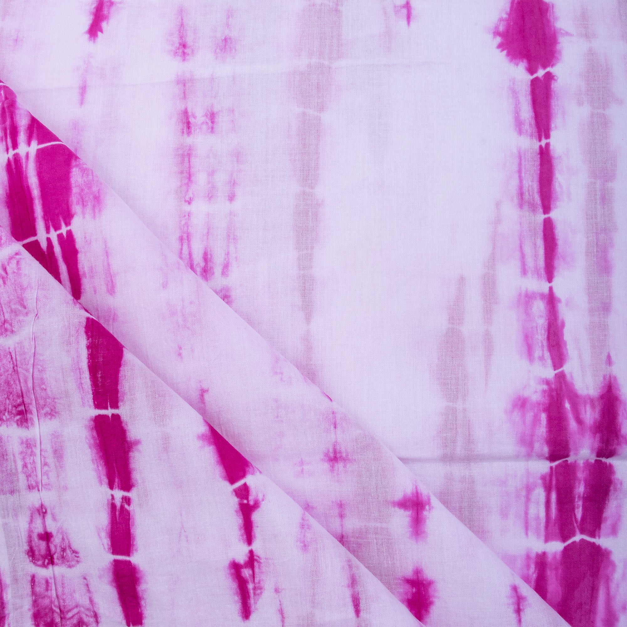 Multiused Pink Tie Dye Shibori Fabric - Image 2