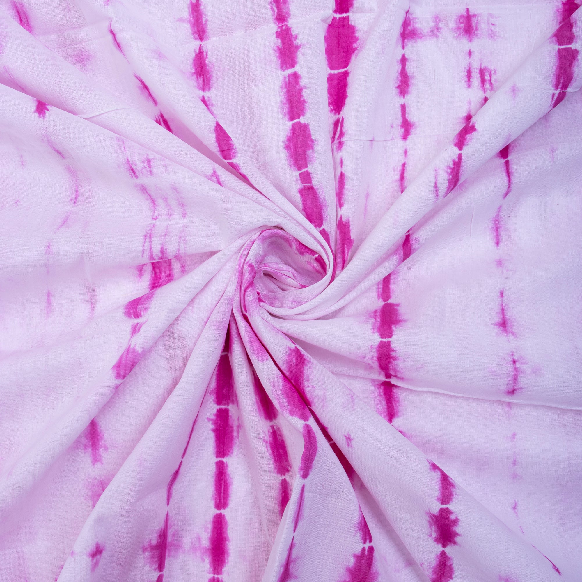 Multiused Pink Tie Dye Shibori Fabric - Image 3