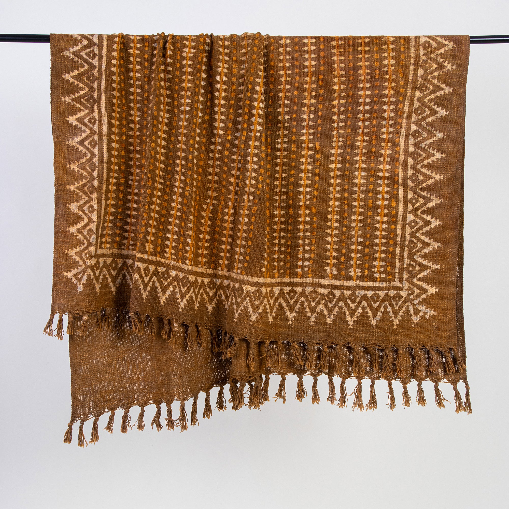 Stylish Hand Block Printed Cotton Indian Throw Blankets - Image 4