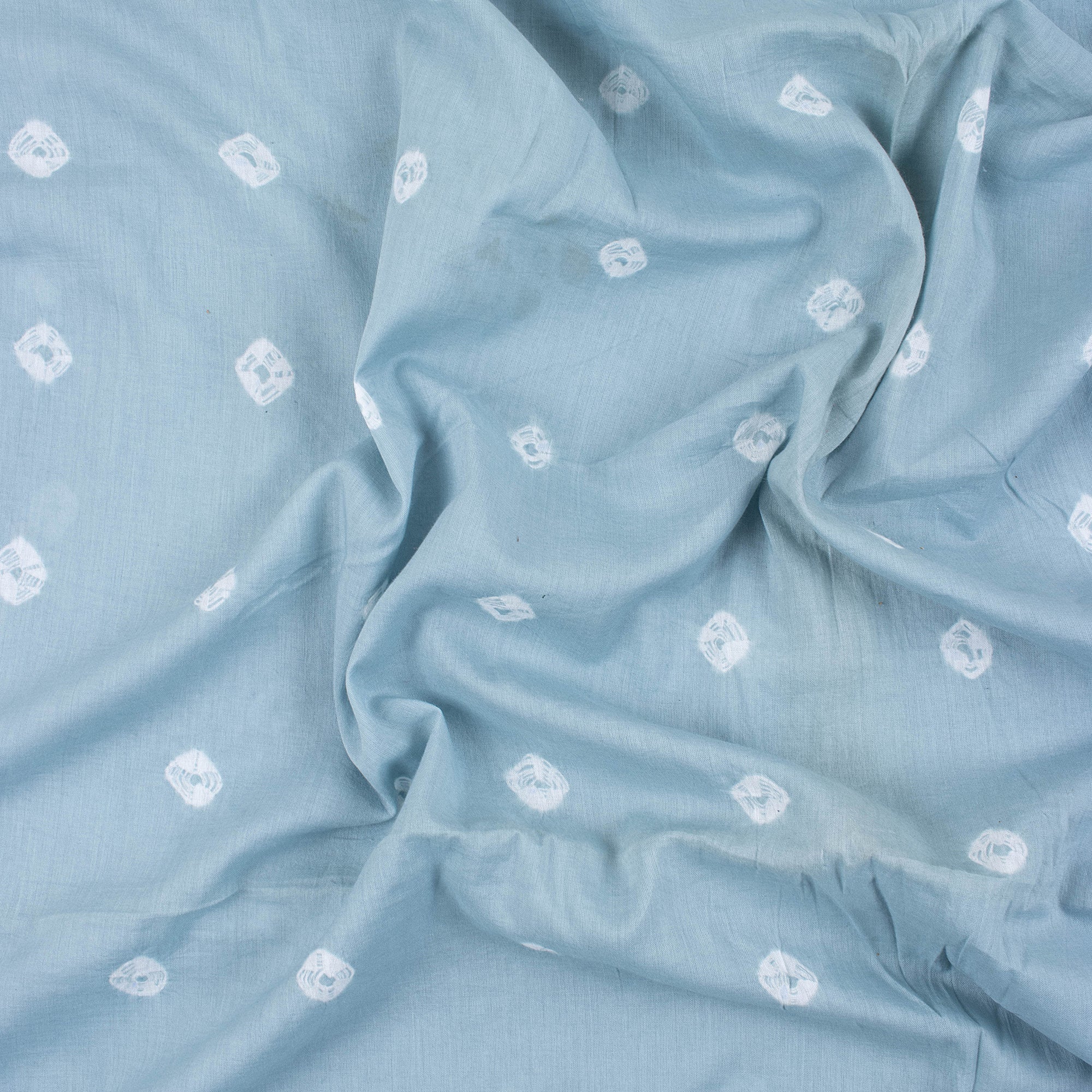 Natural Dyed Shibori Tie Dye Fabric - Image 4