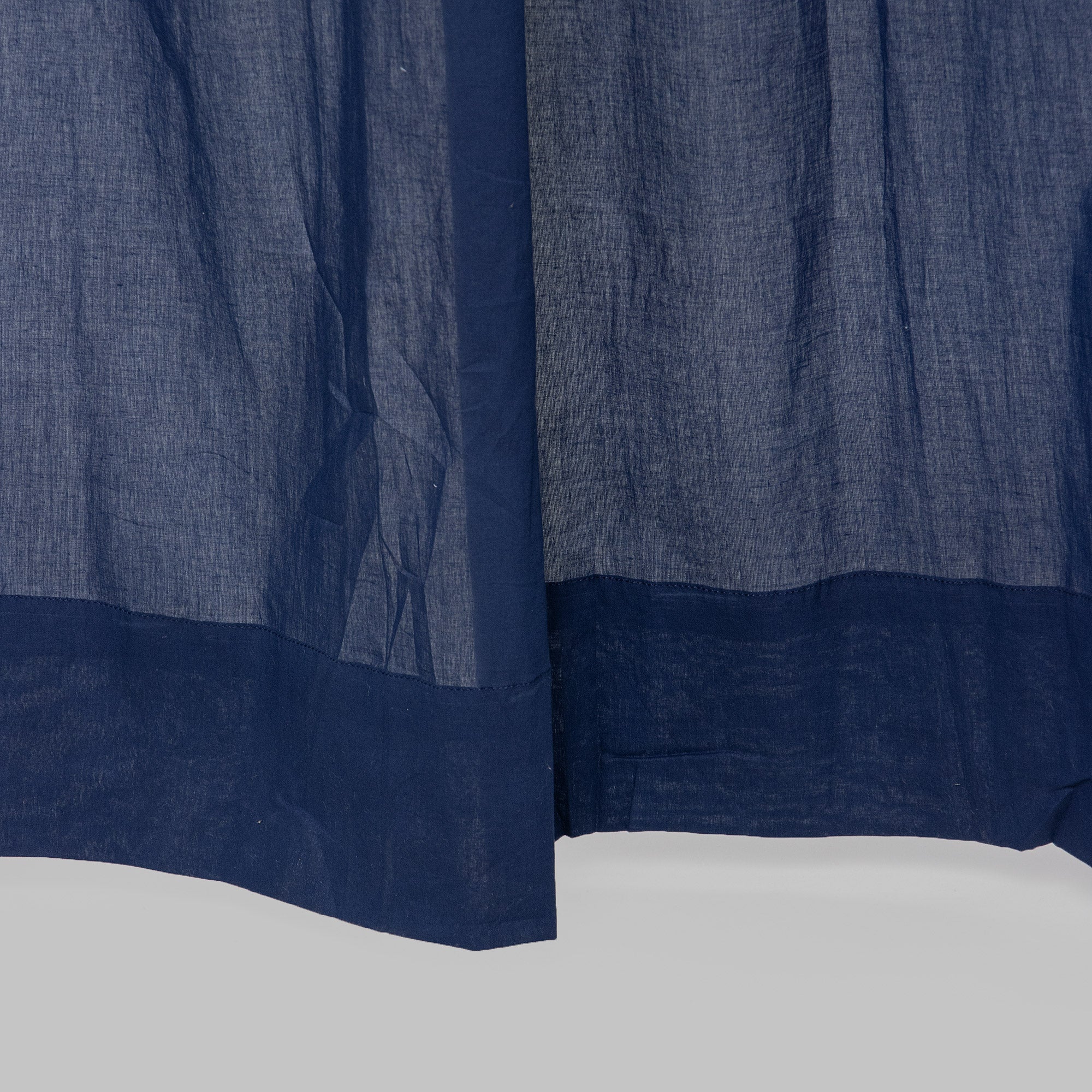 Pure Solid Cotton Curtains Hand Dyed - Image 3